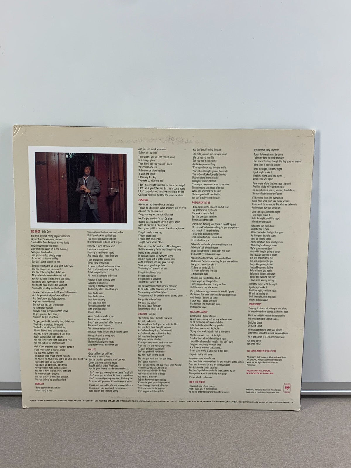 Billy Joel | LP | 52nd Street (1978)...