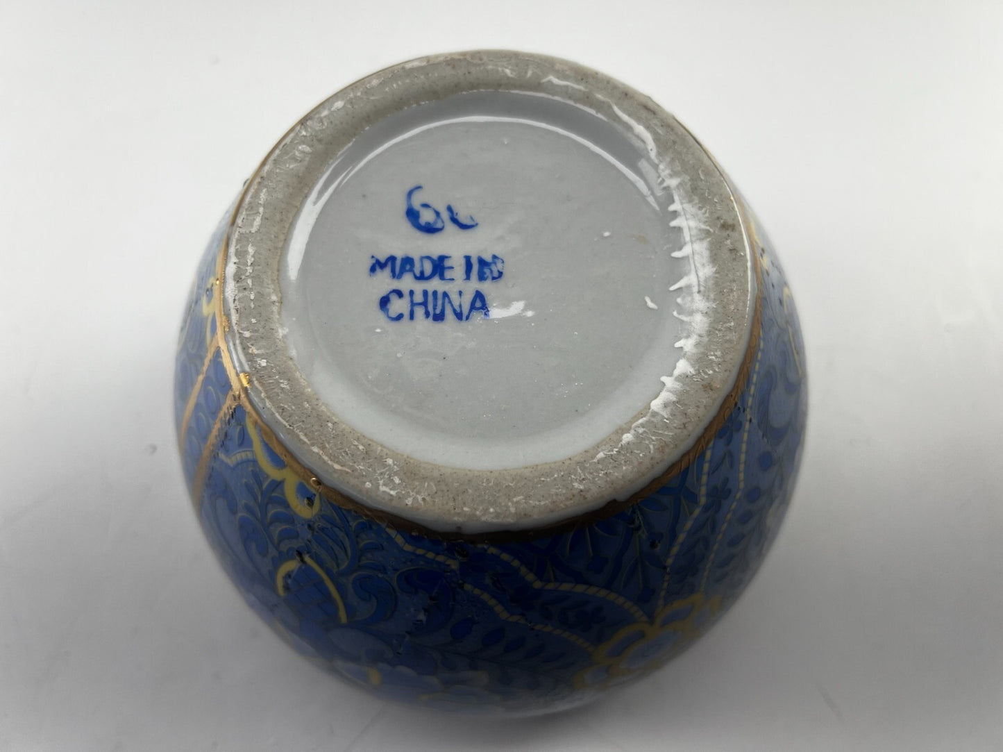 Floral Flower Pot - Hand painted