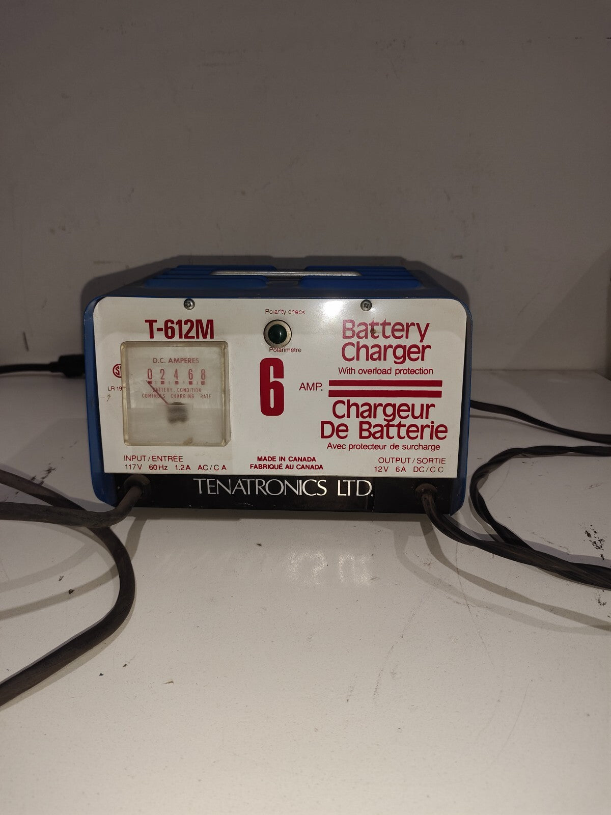 Tenatronics T-612M - Battery Charger