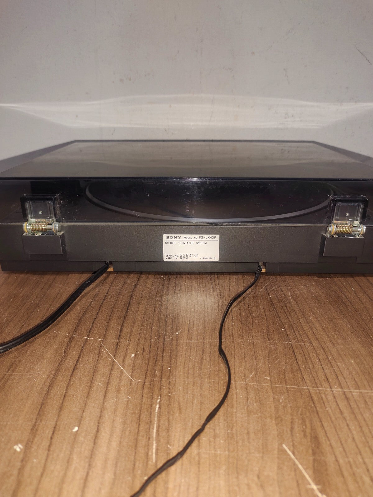 Sony PS-LX43P Automatic Belt Drive Vinyl Record Player Turntable - Untested