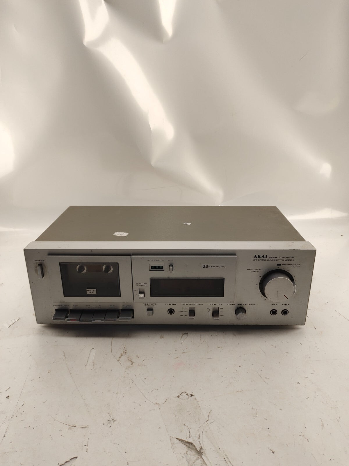 Vintage AKAI CS-M02 Stereo Cassette Deck