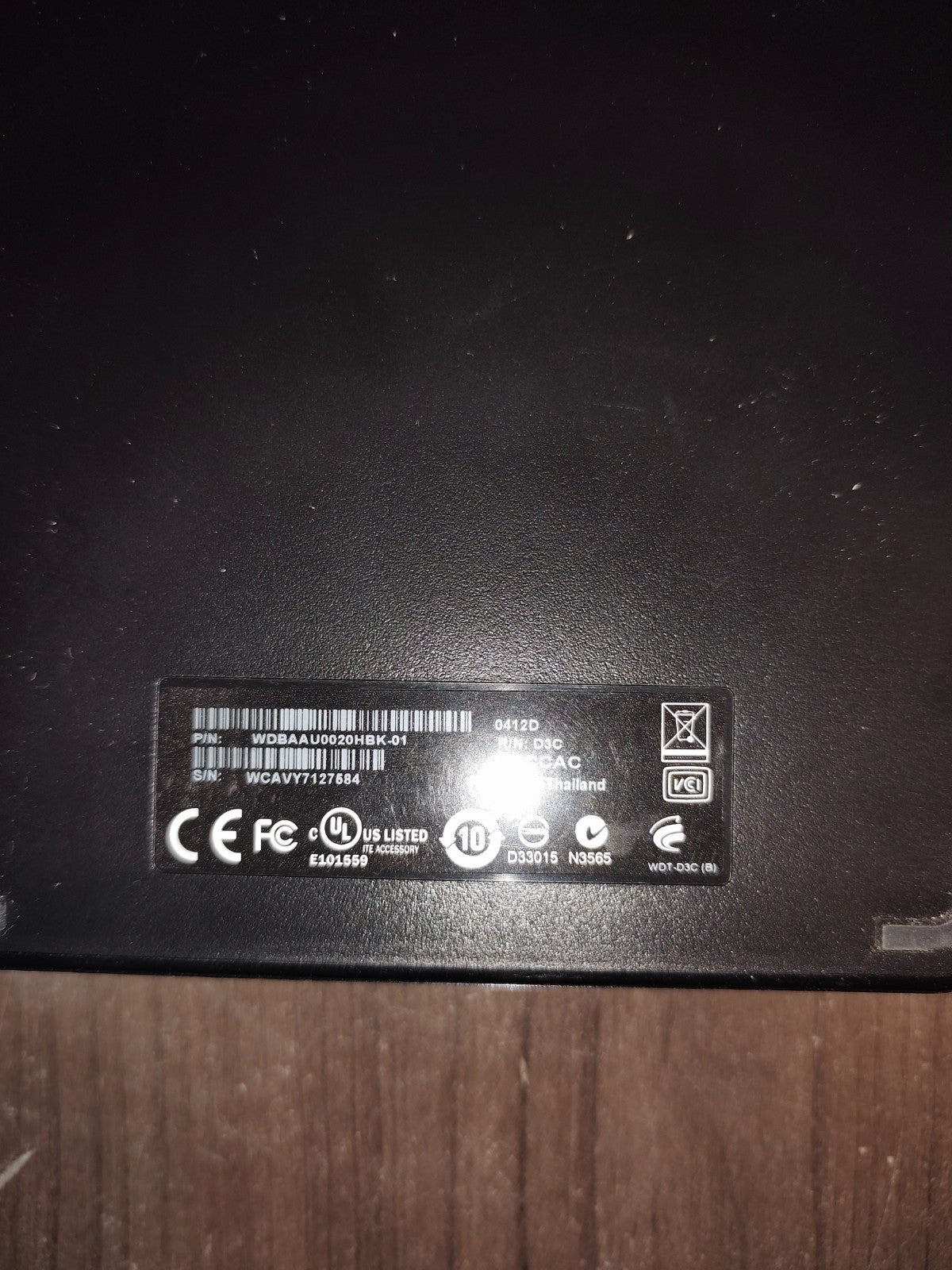 Western Digital WD Elements 2TB External USB Hard Drive HD - WDBAAU0020HBK-01
