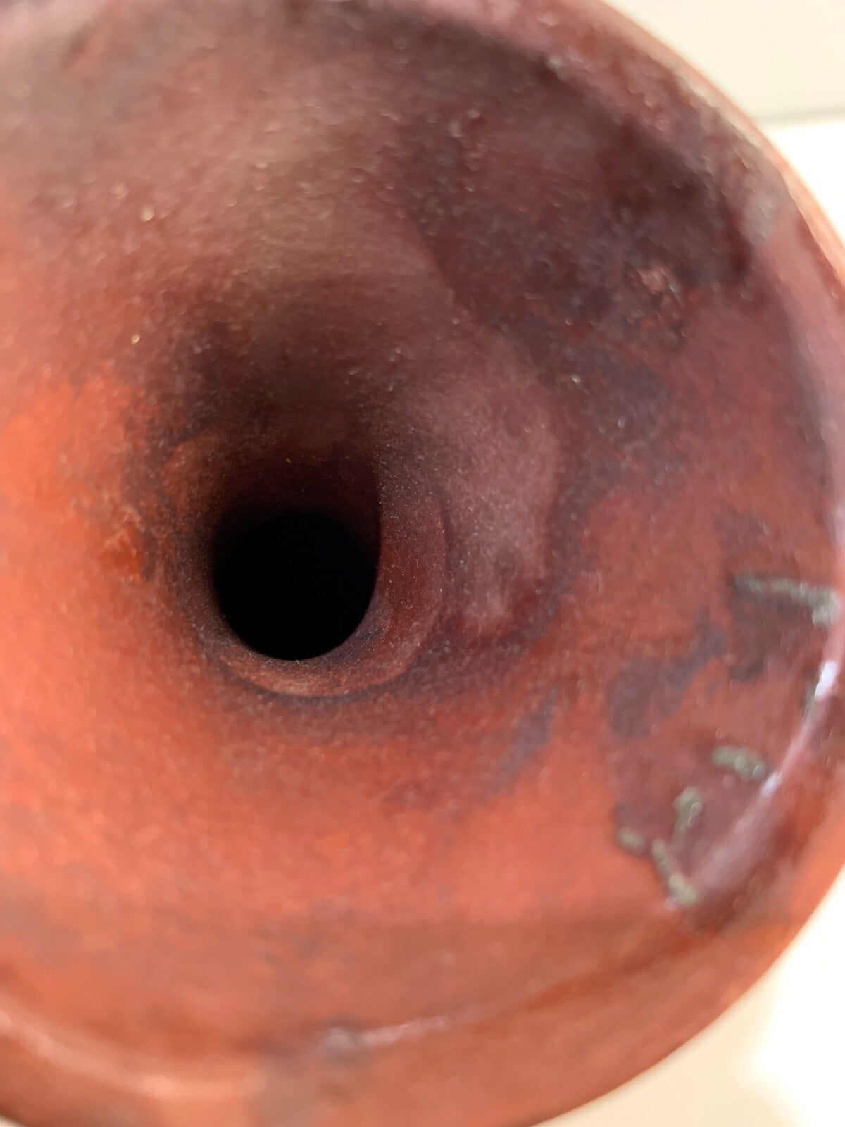 Pitfired Vase in Strong Colors