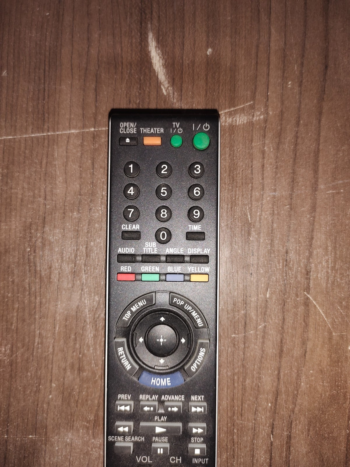 Sony BD RMT-B103A Blu-Ray DVD Remote Control