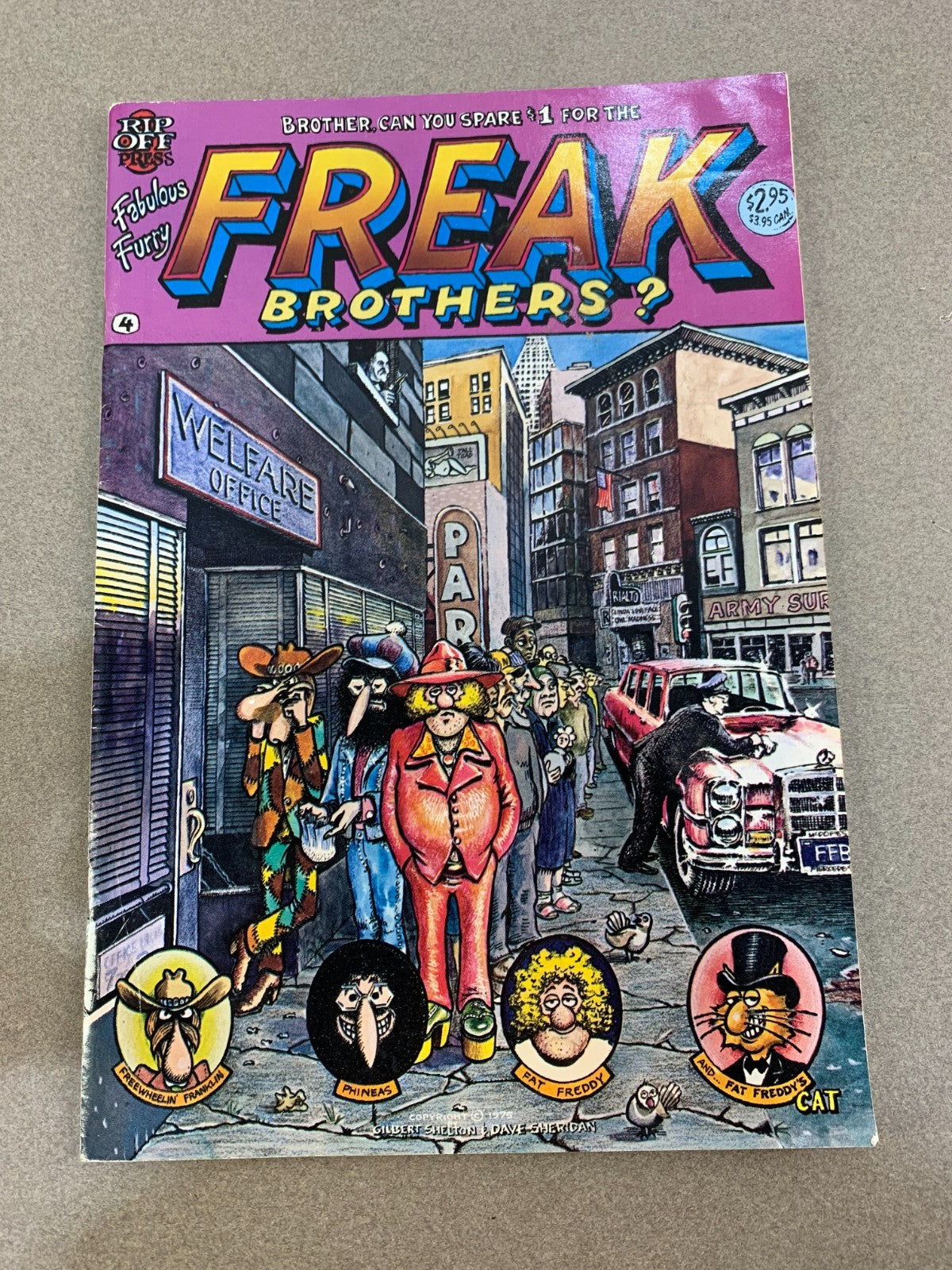 (1975) Fabulous Furry Freak Brothers #4