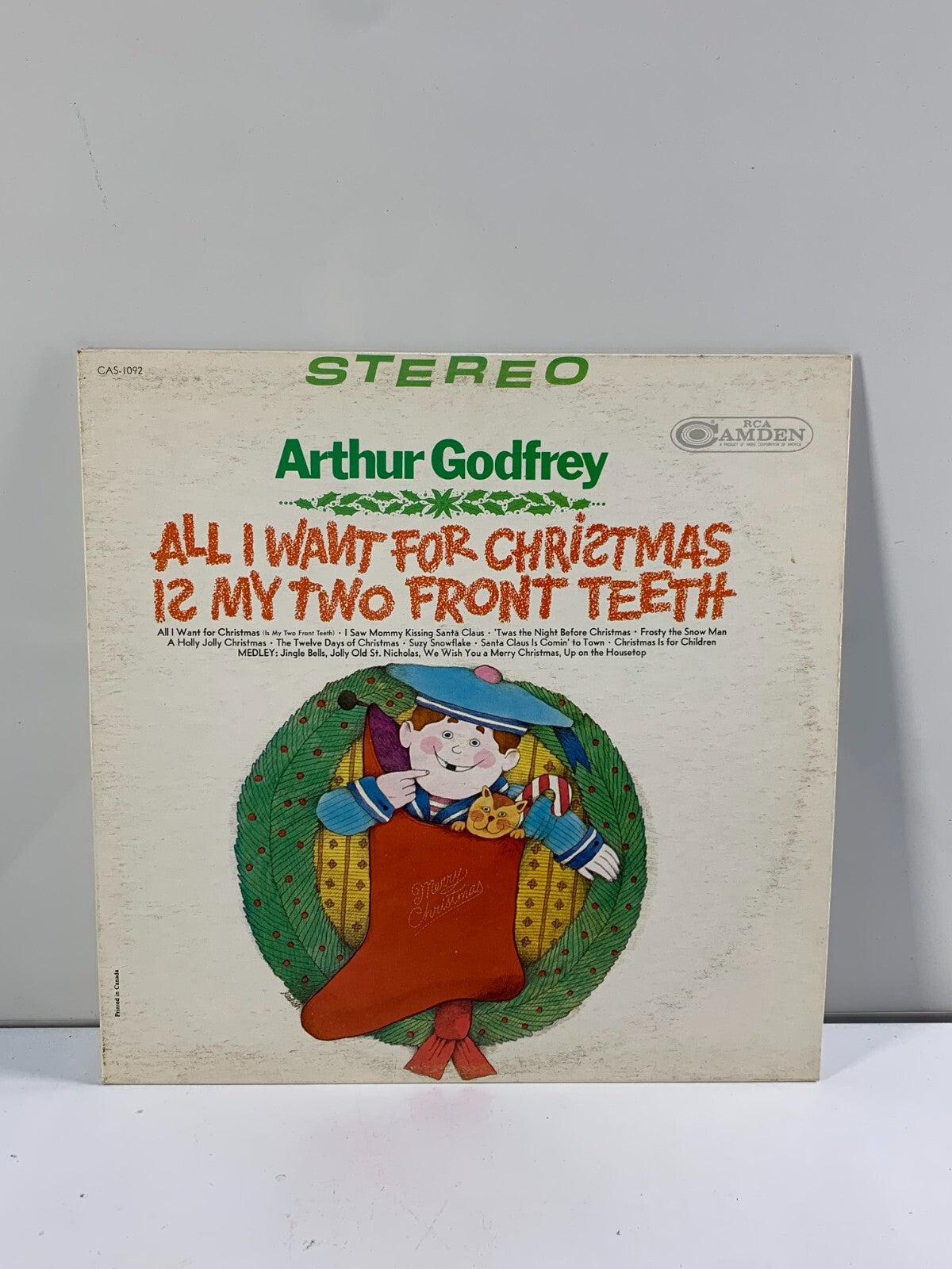 Arthur Godfrey - All I Want For Christmas is My Two Front Teeth (1967) Vinyl LP
