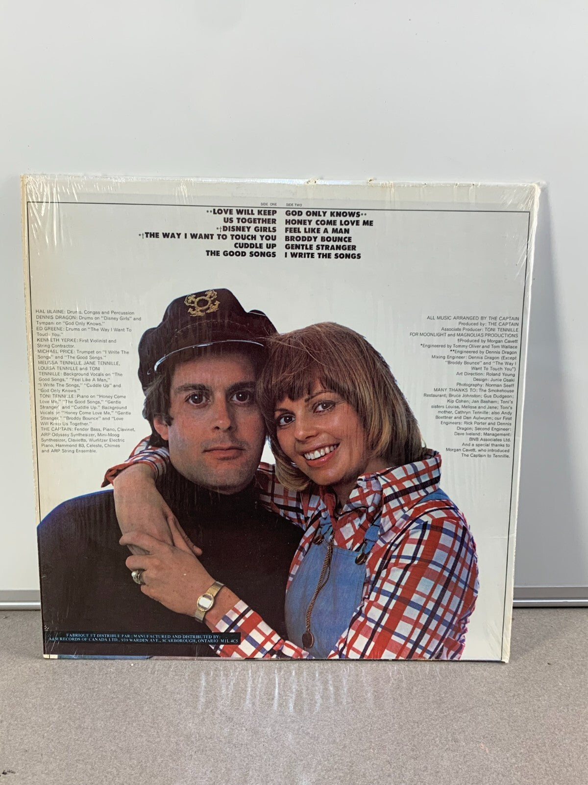Captain & Tennille – Love Will Keep Us Together – A&M SP‑3405 (1975)
