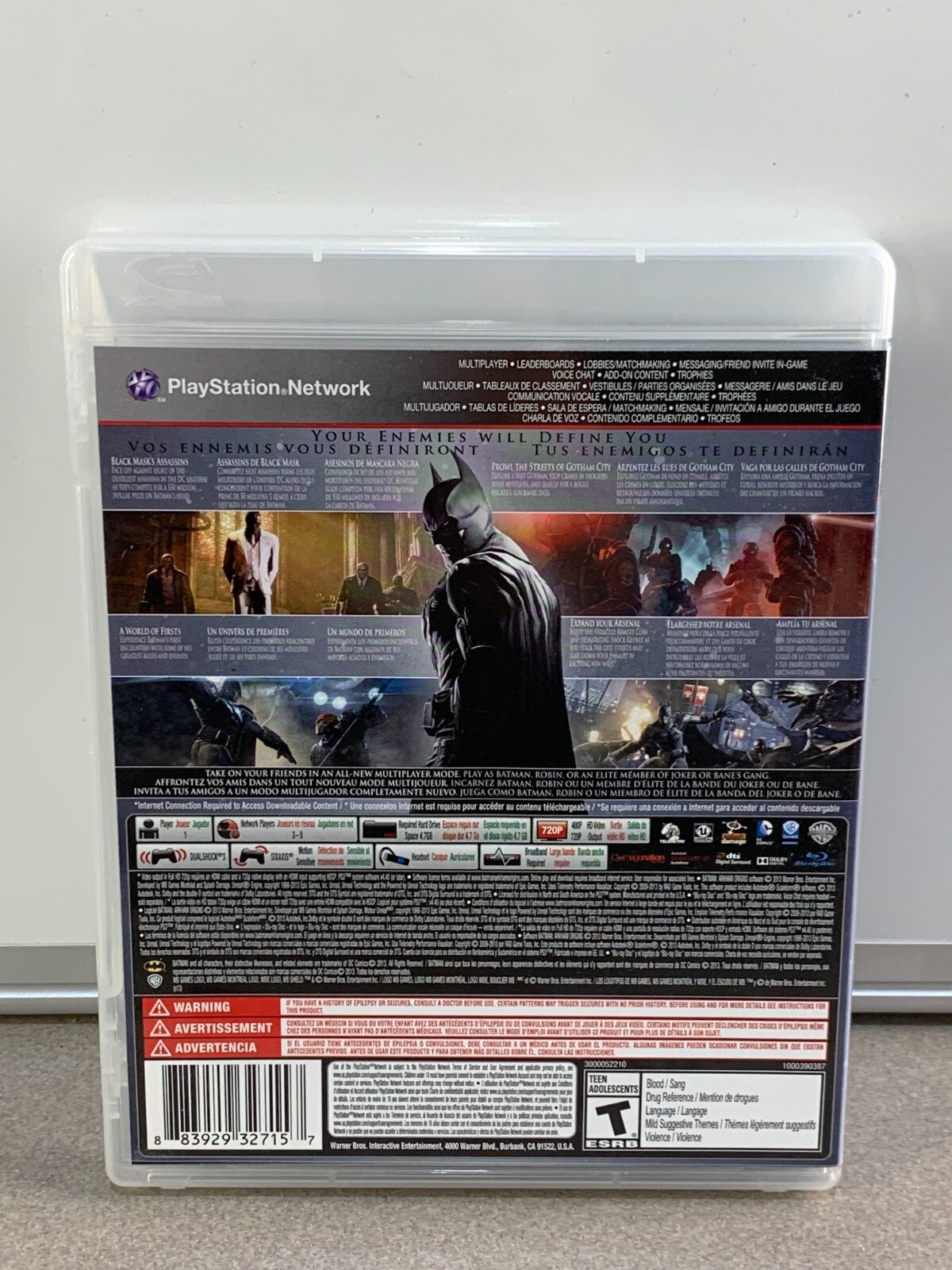 Batman: Arkham Origins PlayStation 3 PS3 CIB Complete