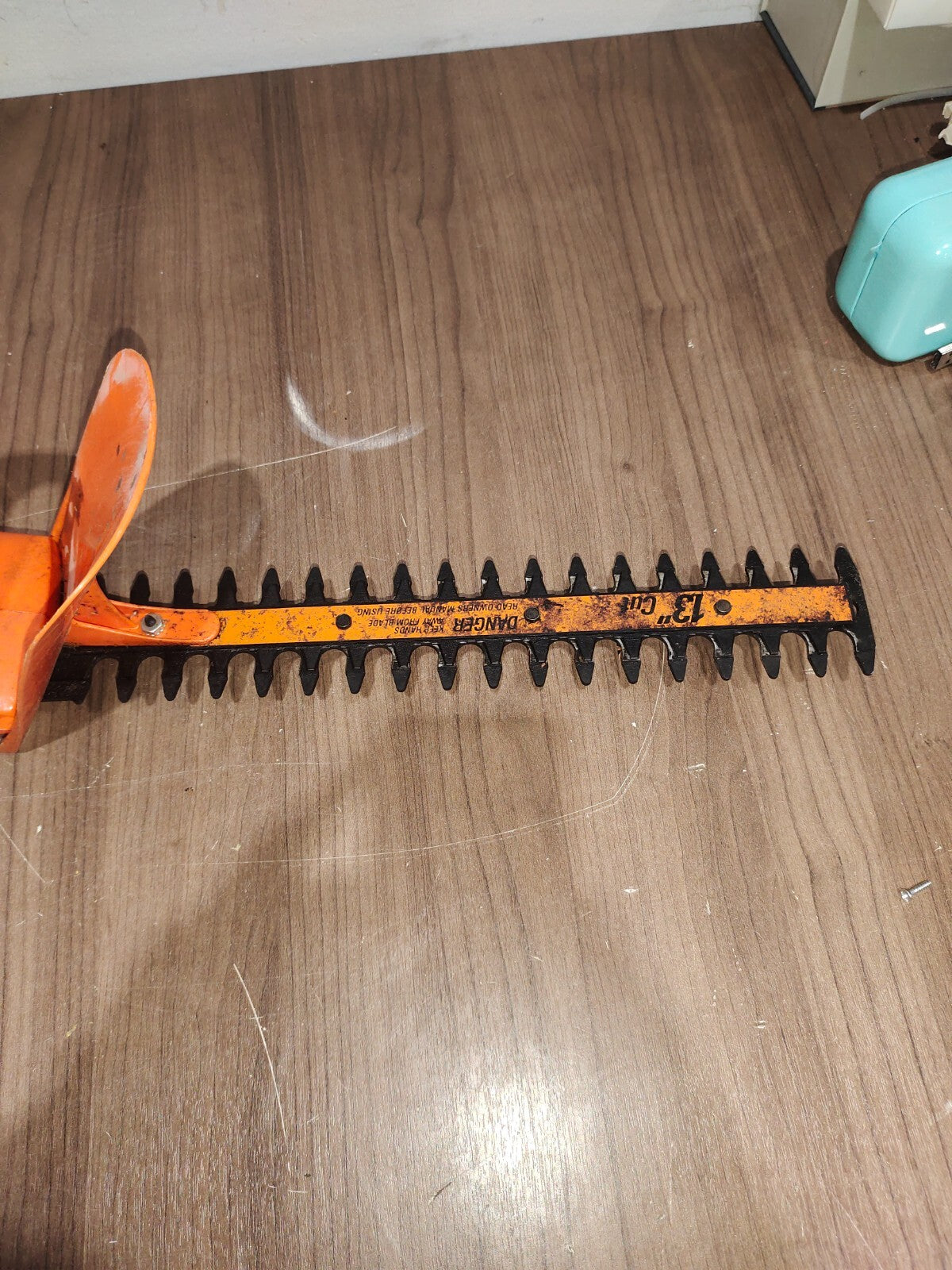 Black & Decker 13" Hedge Trimmer 8114-04 Corded Electric Orange - 120V 60Hz