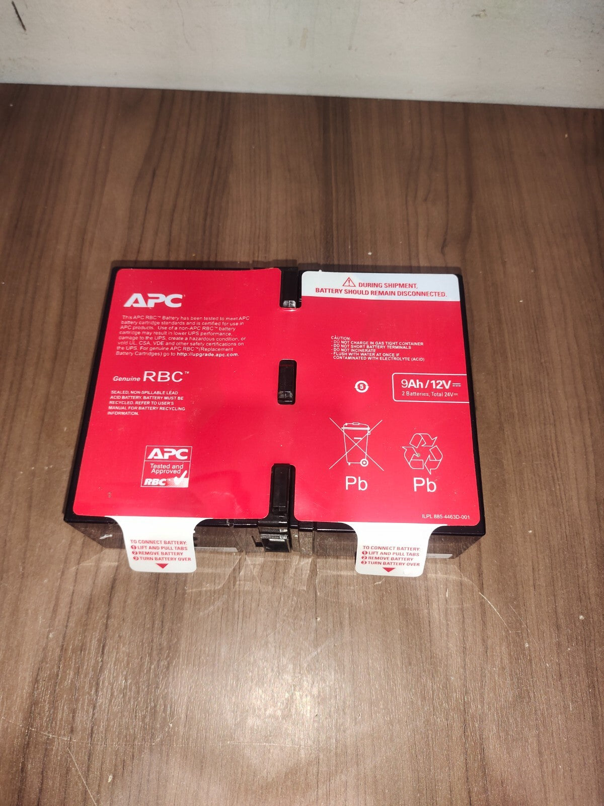 APCRBC124-UPC Replacement Battery for APCRBC124 for APC UPS