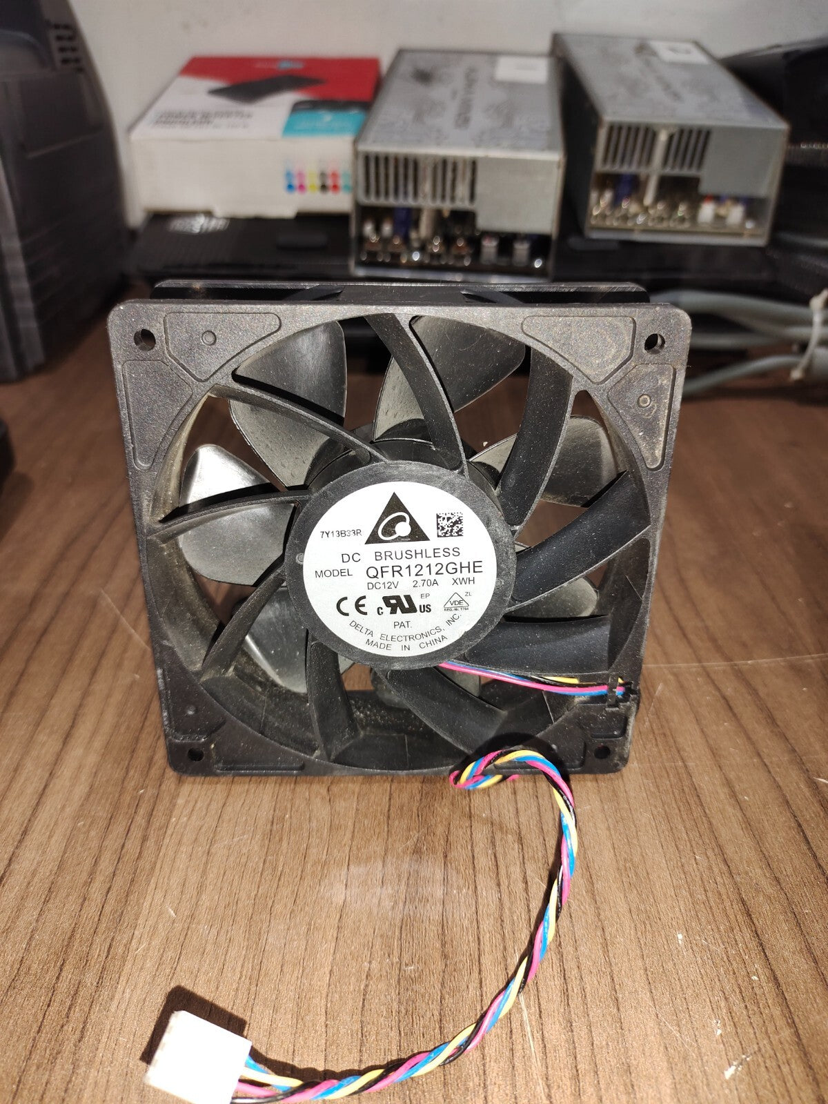 Delta QFR1212GHE High Speed GPU Cooling Fan - 4 (Set of 4)