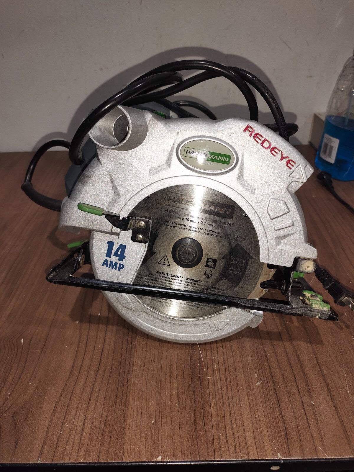 Haussmann 7-1/4" Red Eye Laser Guided Circular Saw 14Amps