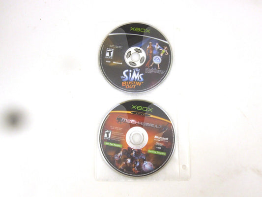Original Xbox Games Lot - Discs Only: Airforce Delta, MechAssault, and More (Set of 4)