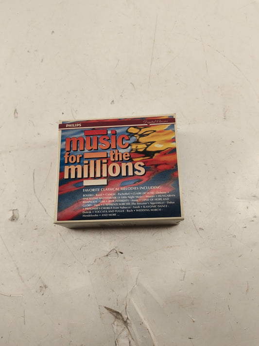 5 CD Box Set - Music For The Millions - Favorite Classical Melodies Collin Davis