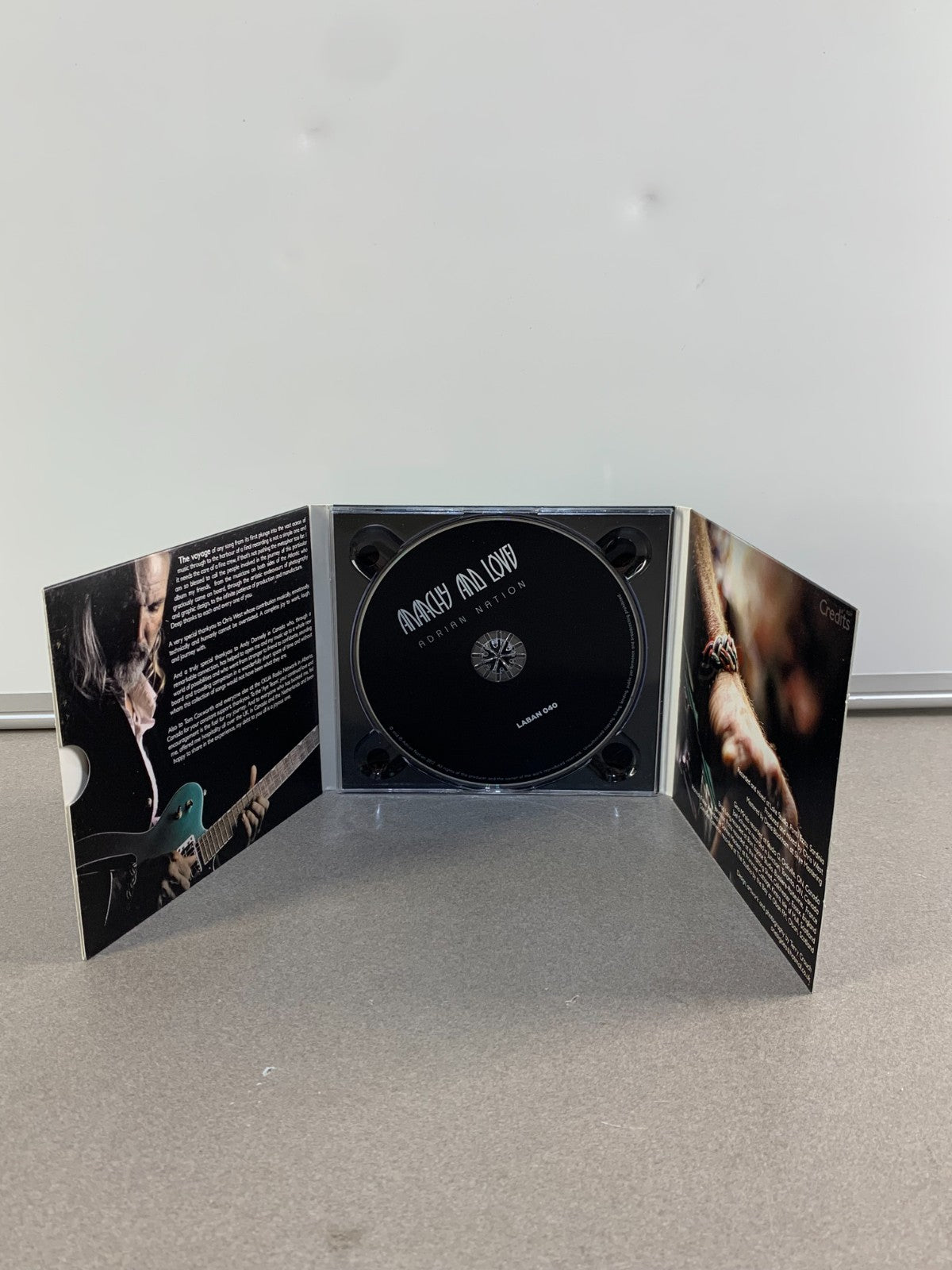 Adrian Nation - Anarchy And Love (CD, 2017) SIGNED