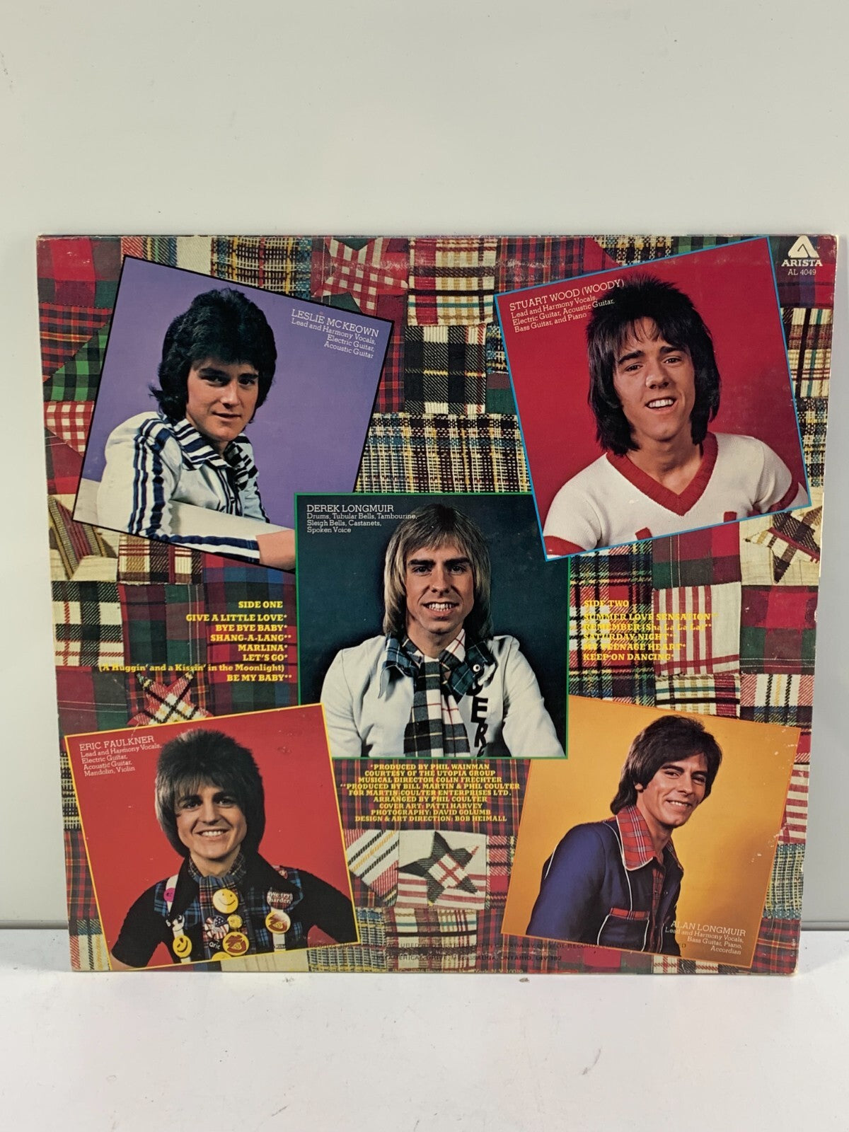 Bay City Rollers - Bay City Rollers 1975- Arista AL 4049 Vinyl LP