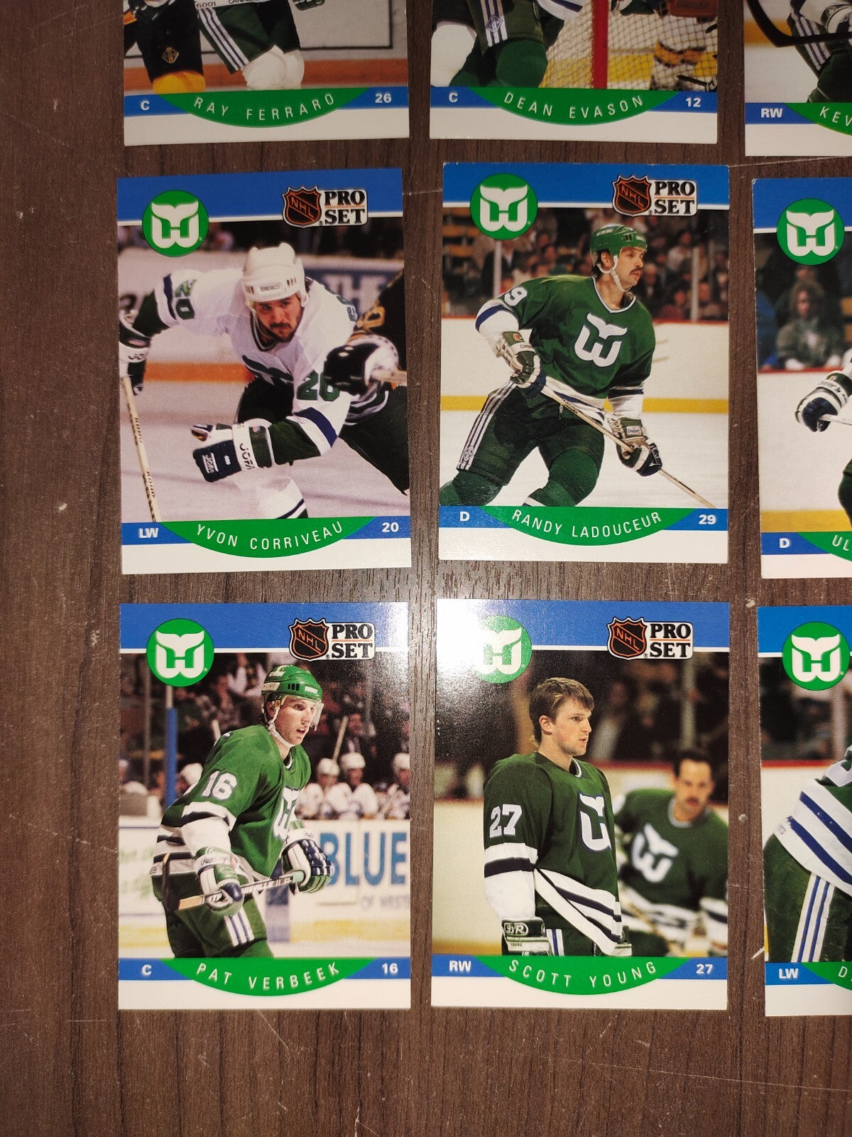 Rare Collectible NHL - Hartford Whalers Cards PRO-SET - Set of 16 Cards
