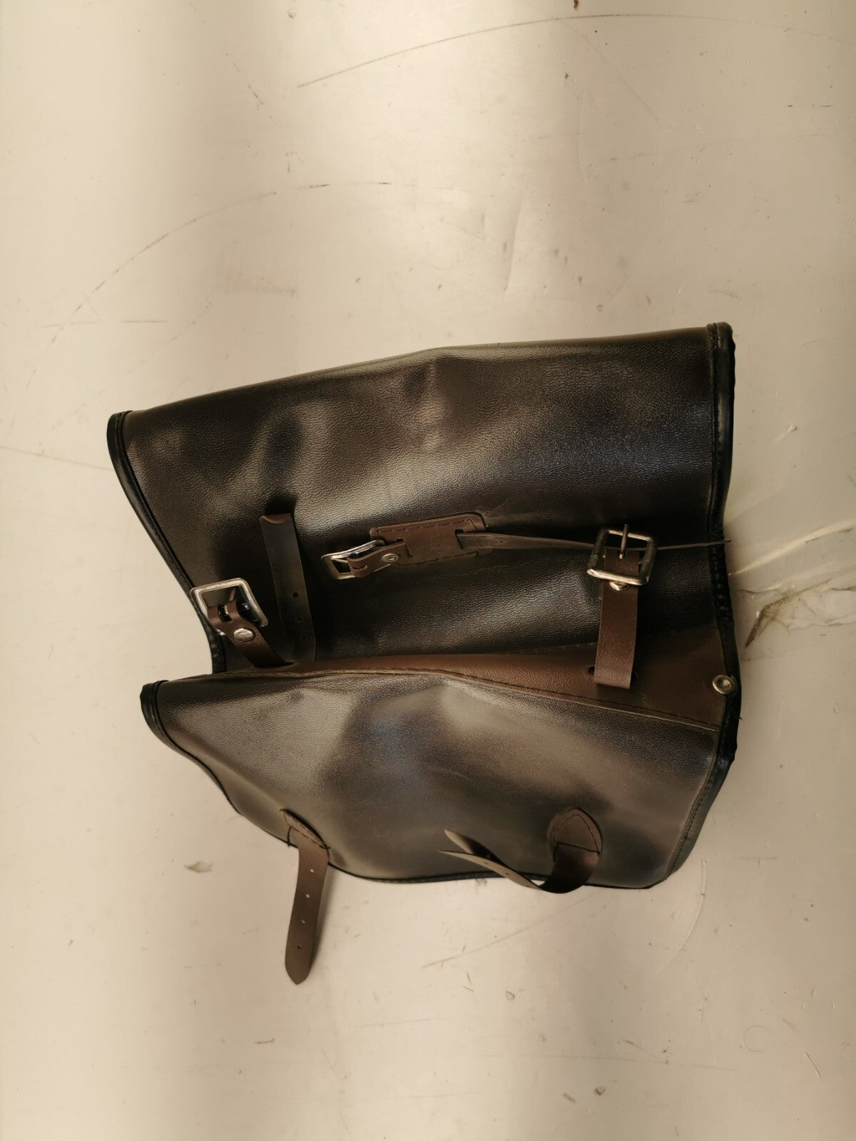 Antique Leather Hand bag for Motorbike