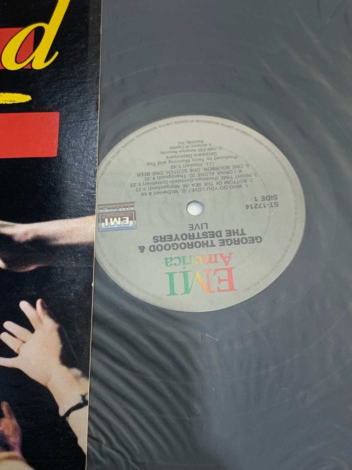 GEORGE THOROGOOD - Live (ST-17214) - 12" Vinyl Record LP - EX