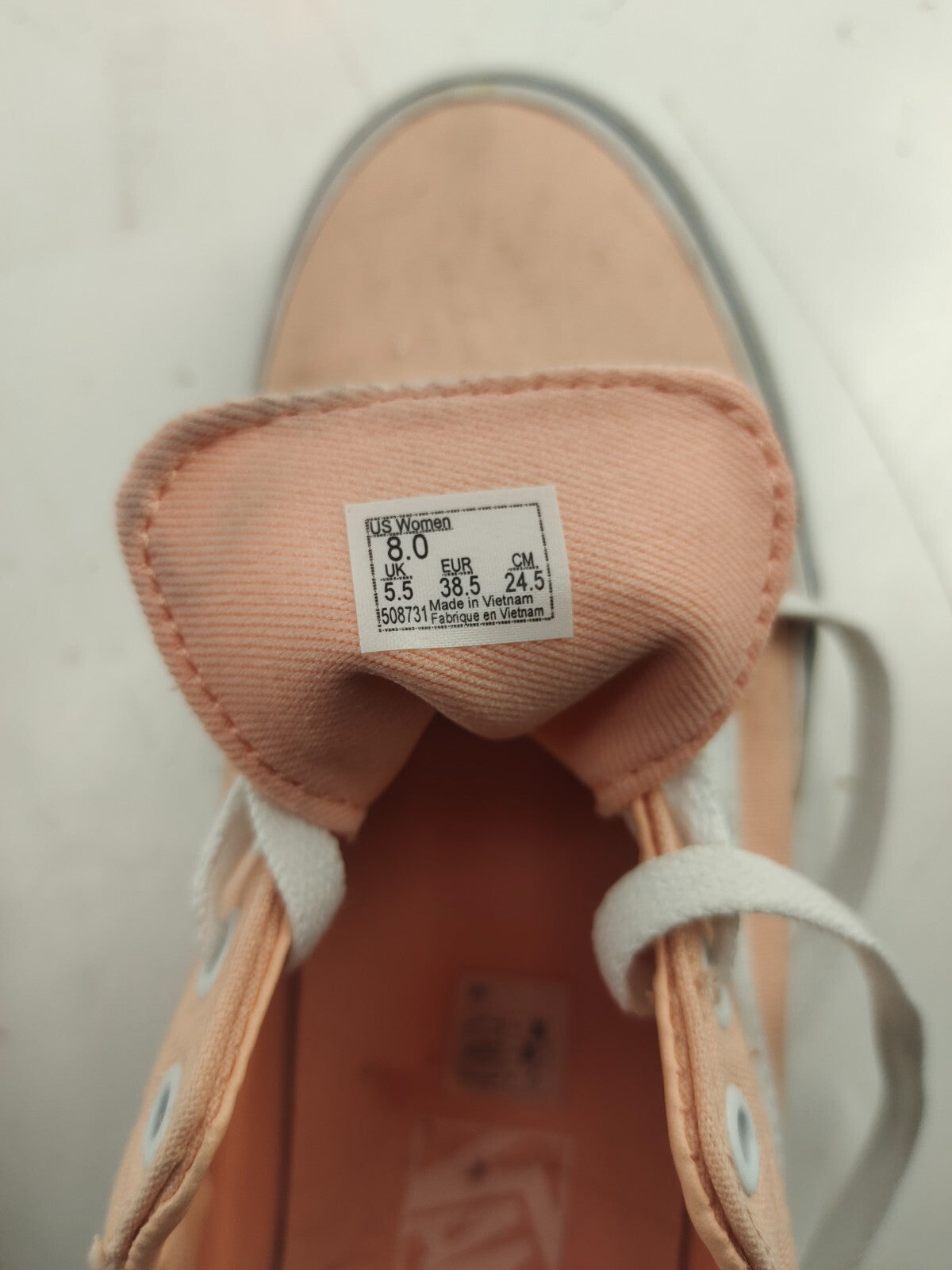 Vans Women's Ward Tropical Peach Skate Shoes - Size - US8