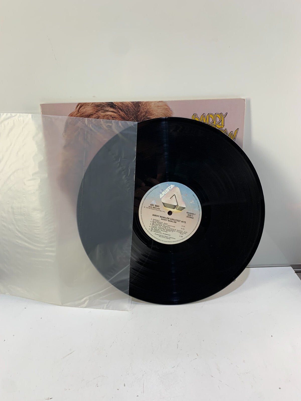 BARRY MANILOW Greatest Hits Disco Vinyl Double LP Record A.M. Gold 1978 Arista