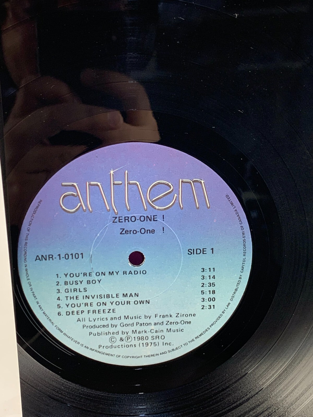 Zero-One! - Zero-One! (LP, Vinyl)