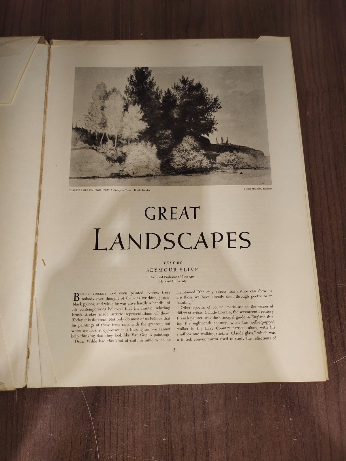 Vintage Rare Collectible - An Abrams Art Book - Great Landscapes