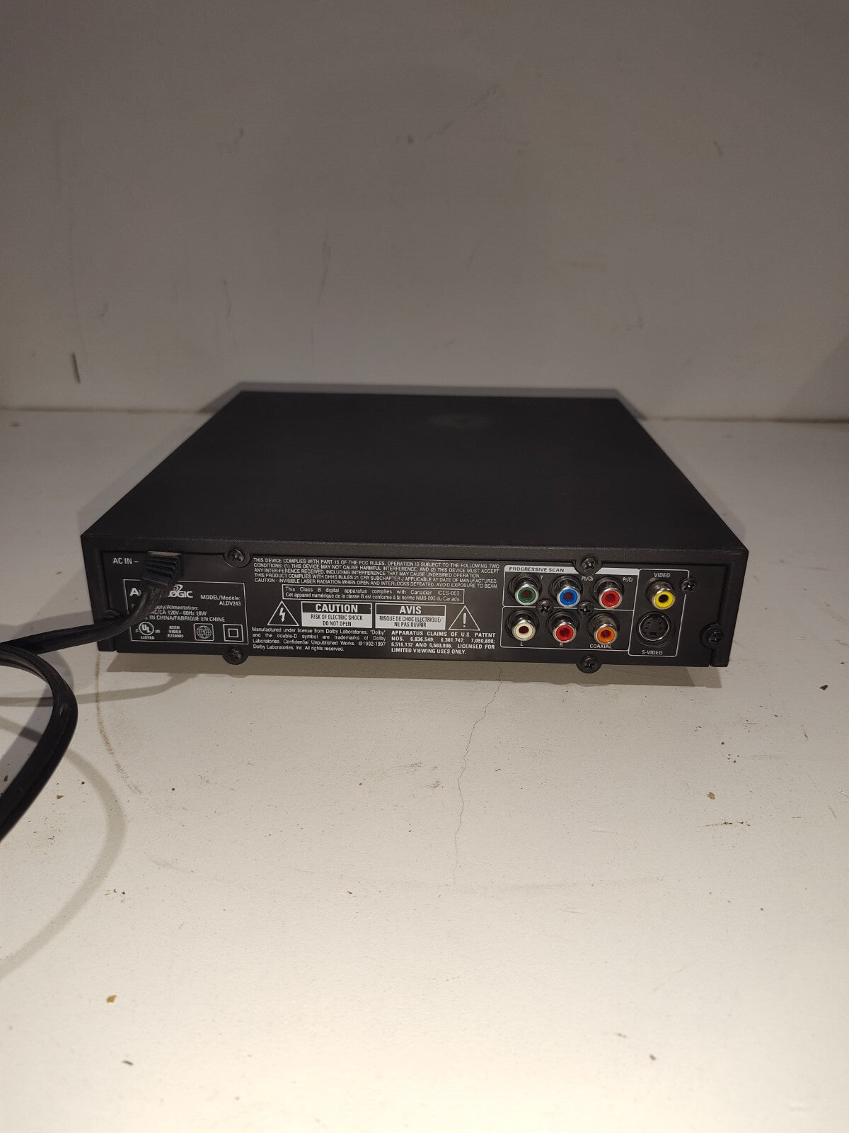 Audiologic DVD/CD Player - ALDV243