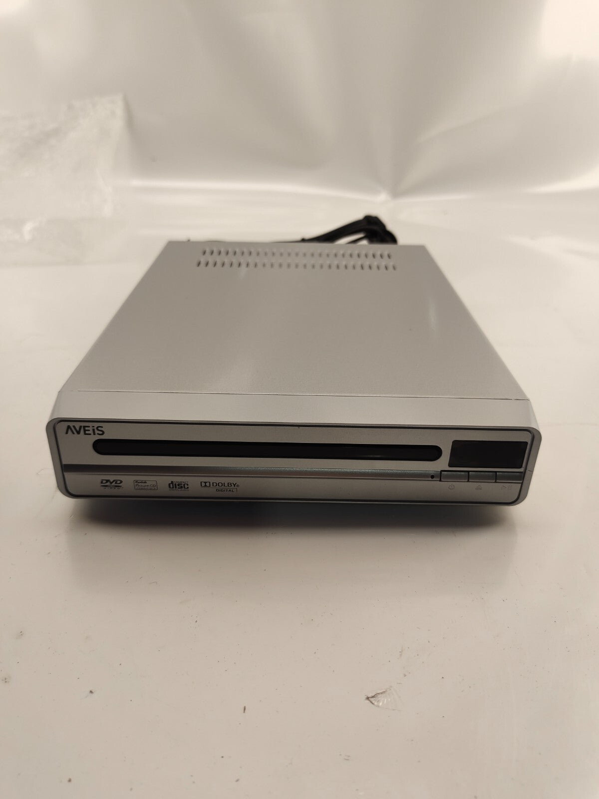 AVEIS DP202AS Progressive Scan DVD Player Silver Full compatible: DVD/VCD/CD/MP