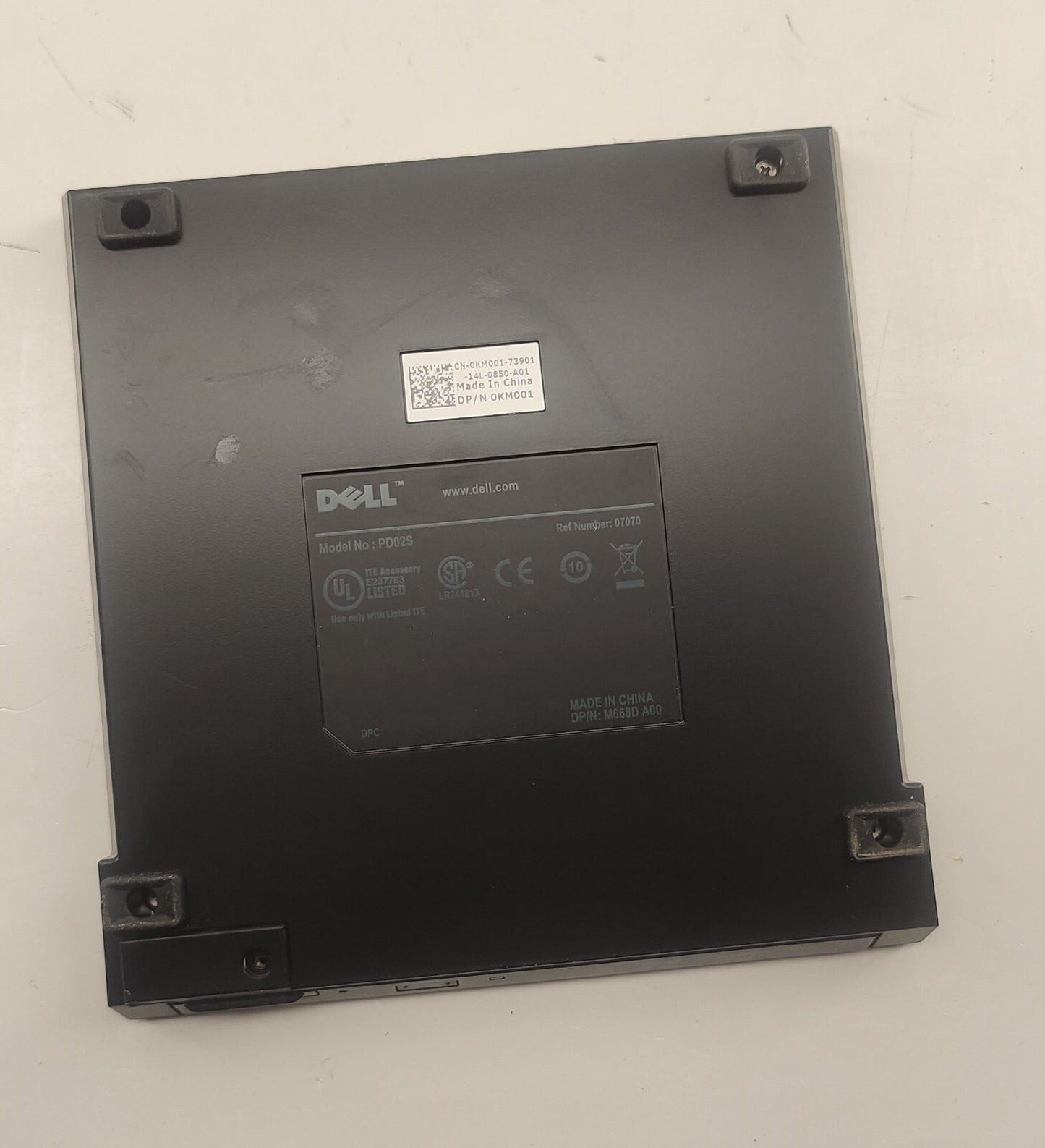 DELL LATITUDE E-Series PD20S External DVD-RW Optical Drive eSATA