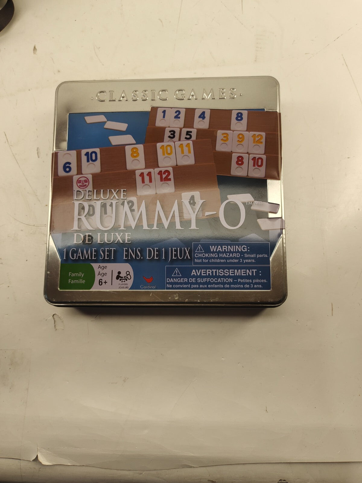 Classic Games Rummy-O Board Game