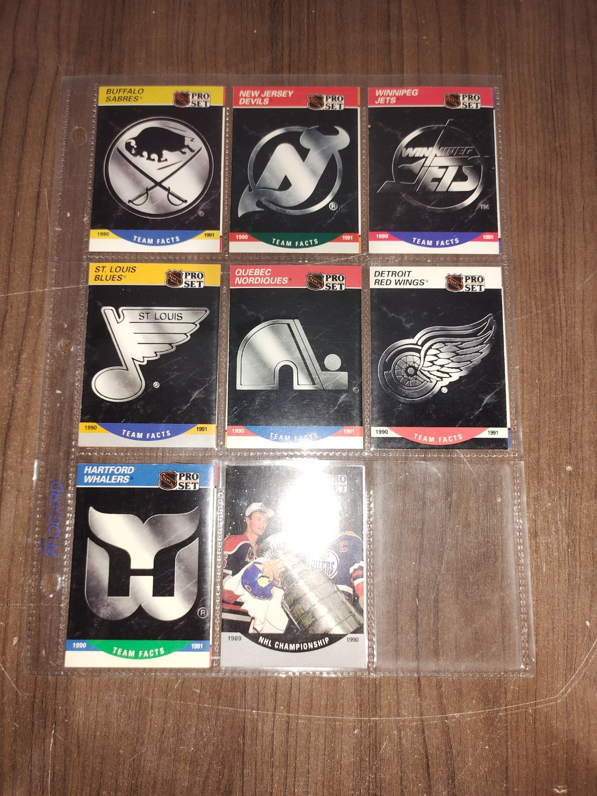 Rare Collectible NHL - Assorted Cards (Set - 8-88) PRO-SET - Set of 16 Cards