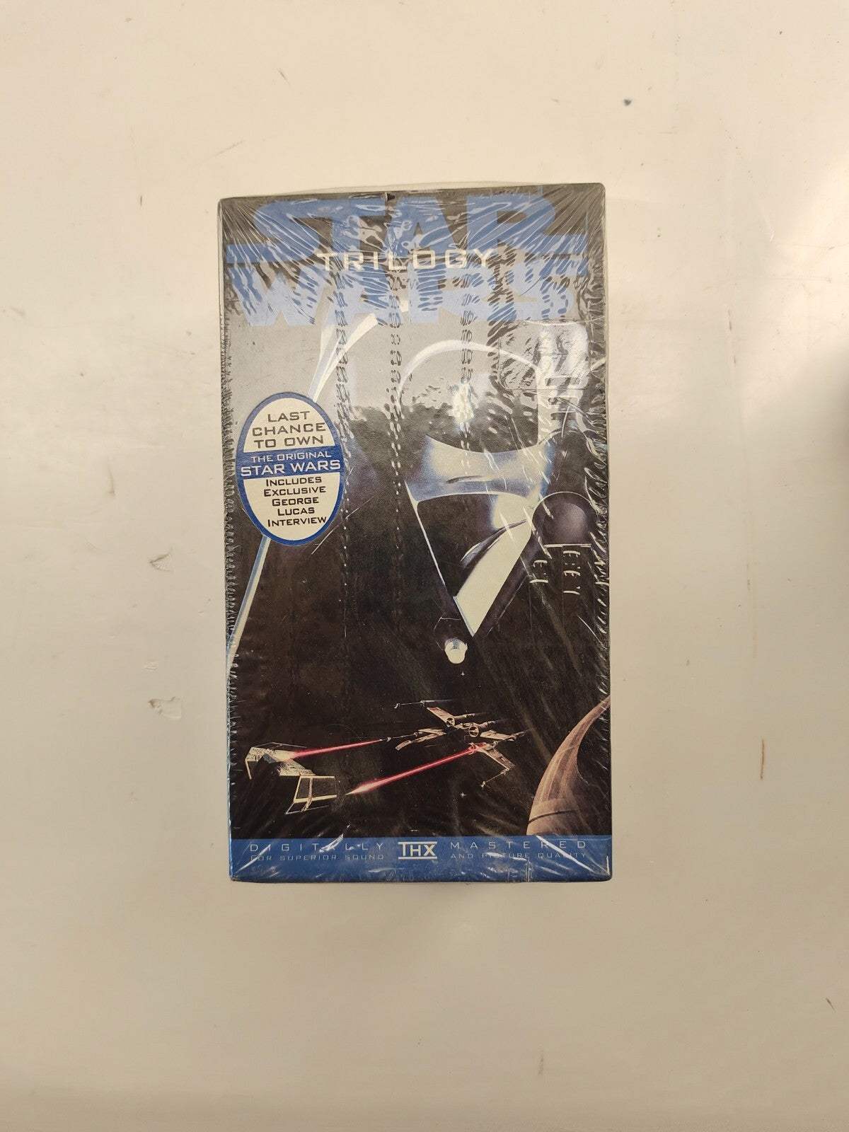 STAR WARS Original Trilogy VHS 3-Tape Boxed Set THX Gold Special Edition 1997