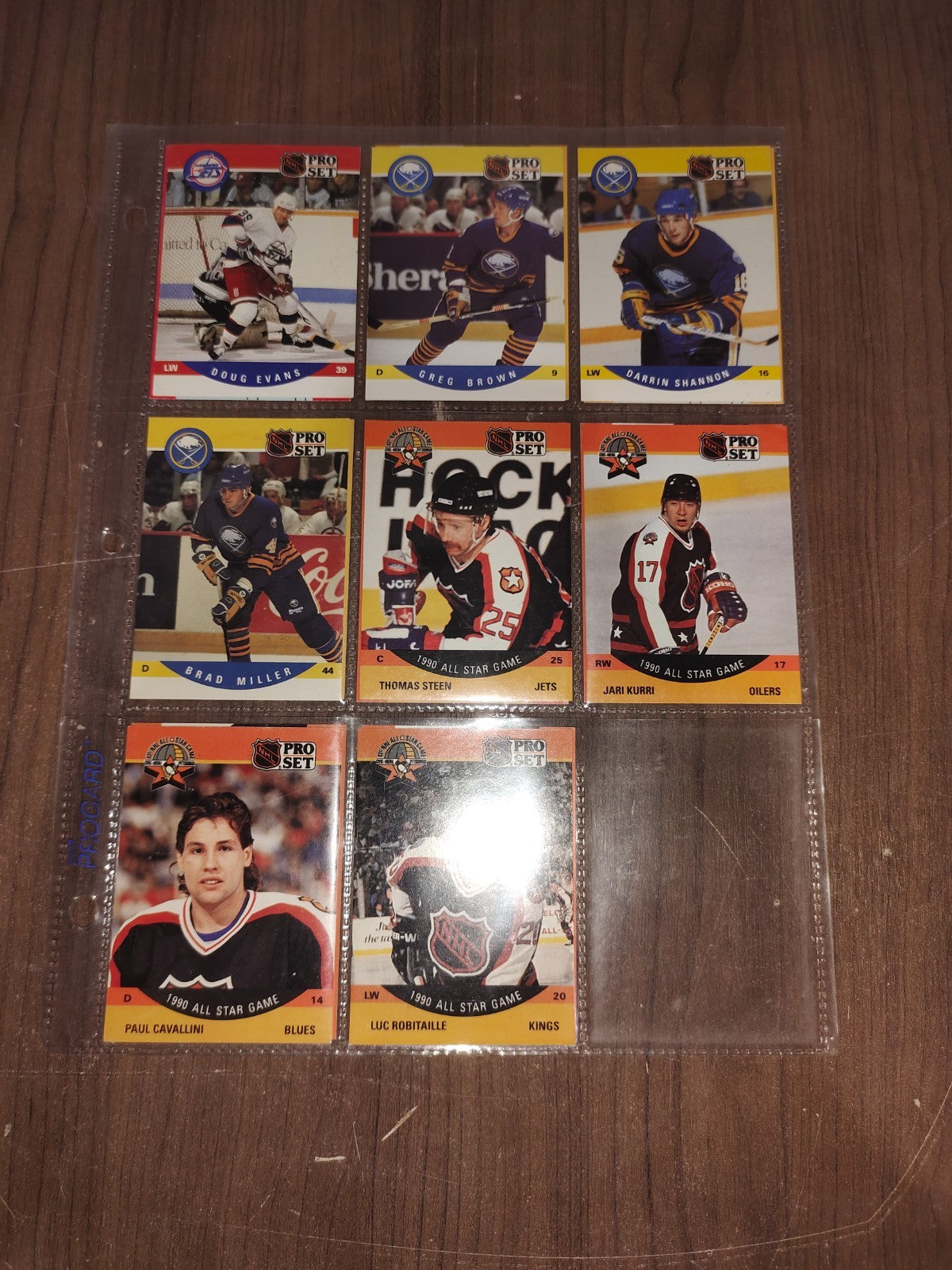 Rare Collectible NHL - Assorted Cards (Set - 6-66) PRO-SET - Set of 16 Cards