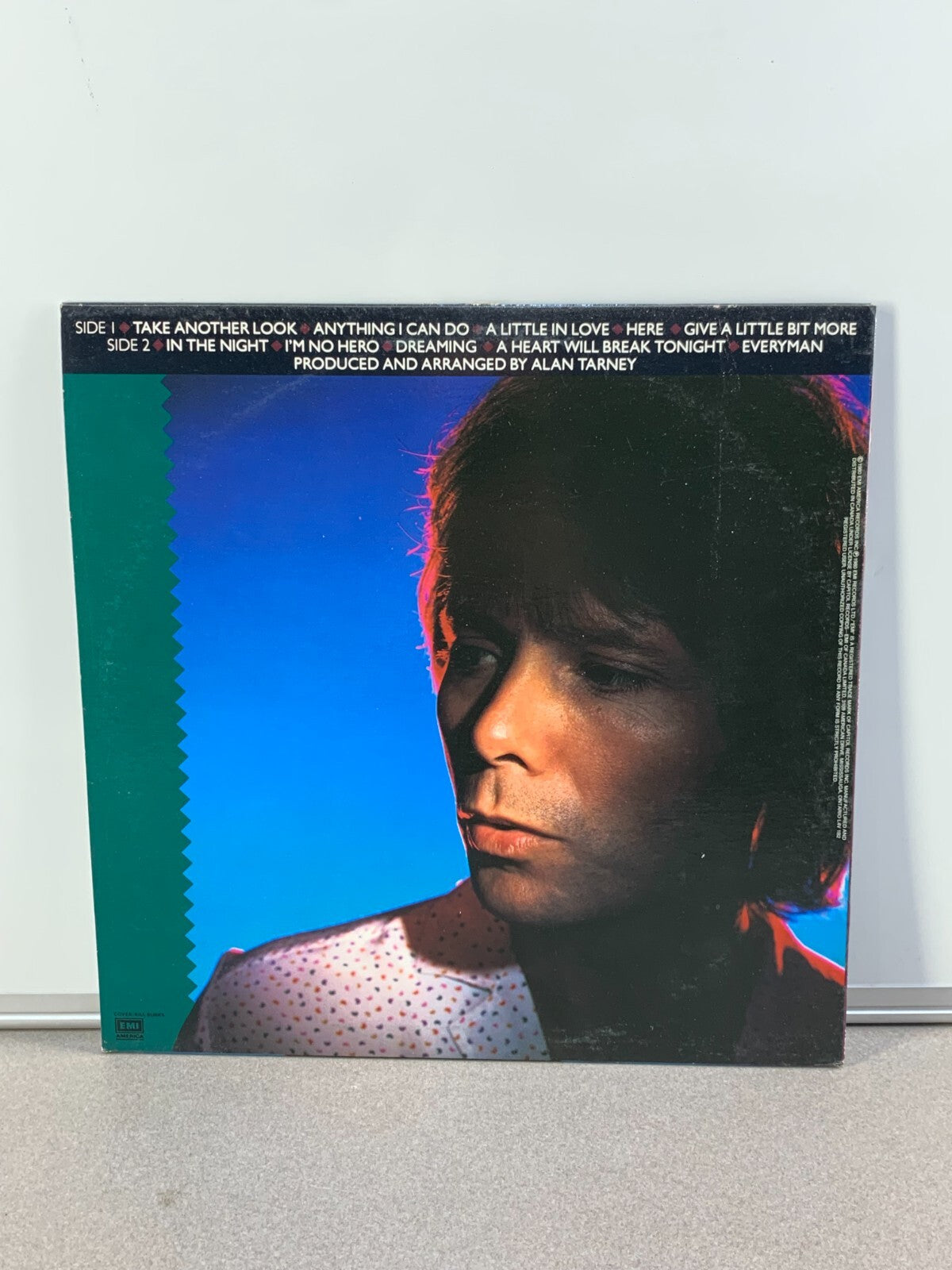Cliff Richard - I'm No Hero - 1980-EMI America SW-17039 Vinyl LP VG+/VG+