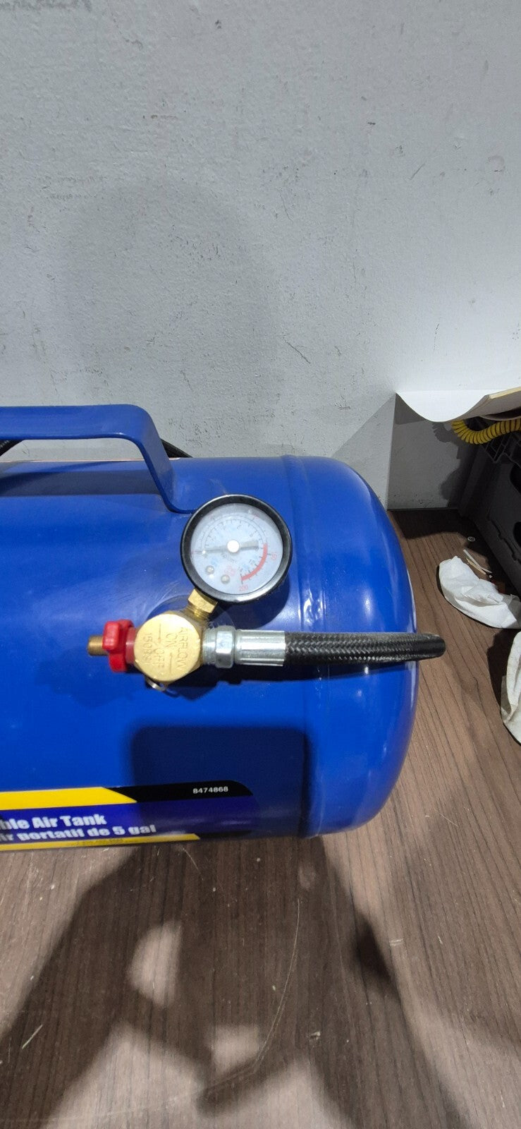 Power Fist 5 Gallon Portable Air Tank