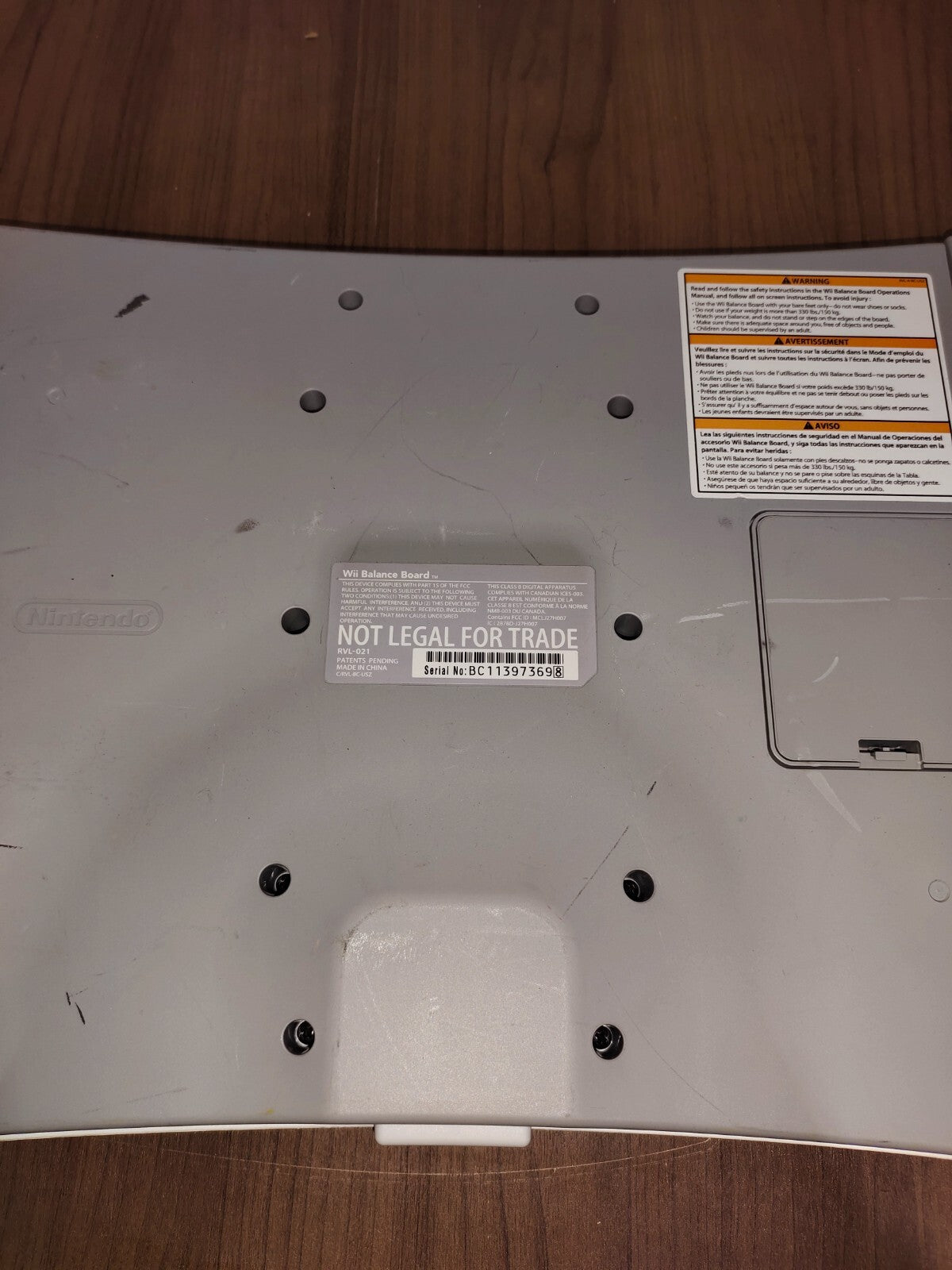 Nintendo Wii RVL-021 Balance Board Controllers - 2
