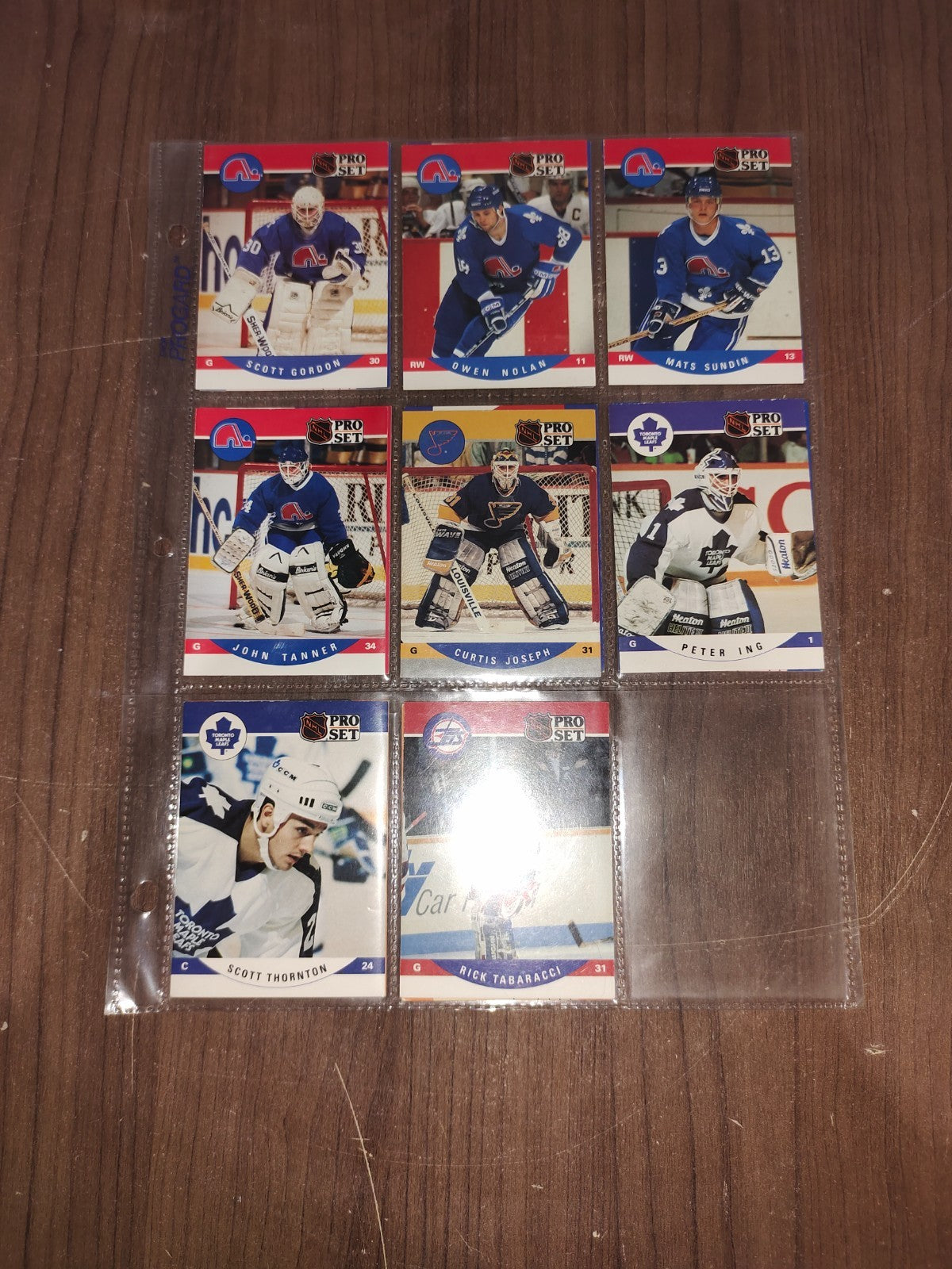 Rare Collectible NHL - Assorted Cards (Set - 7) PRO-SET - Set of 16 Cards
