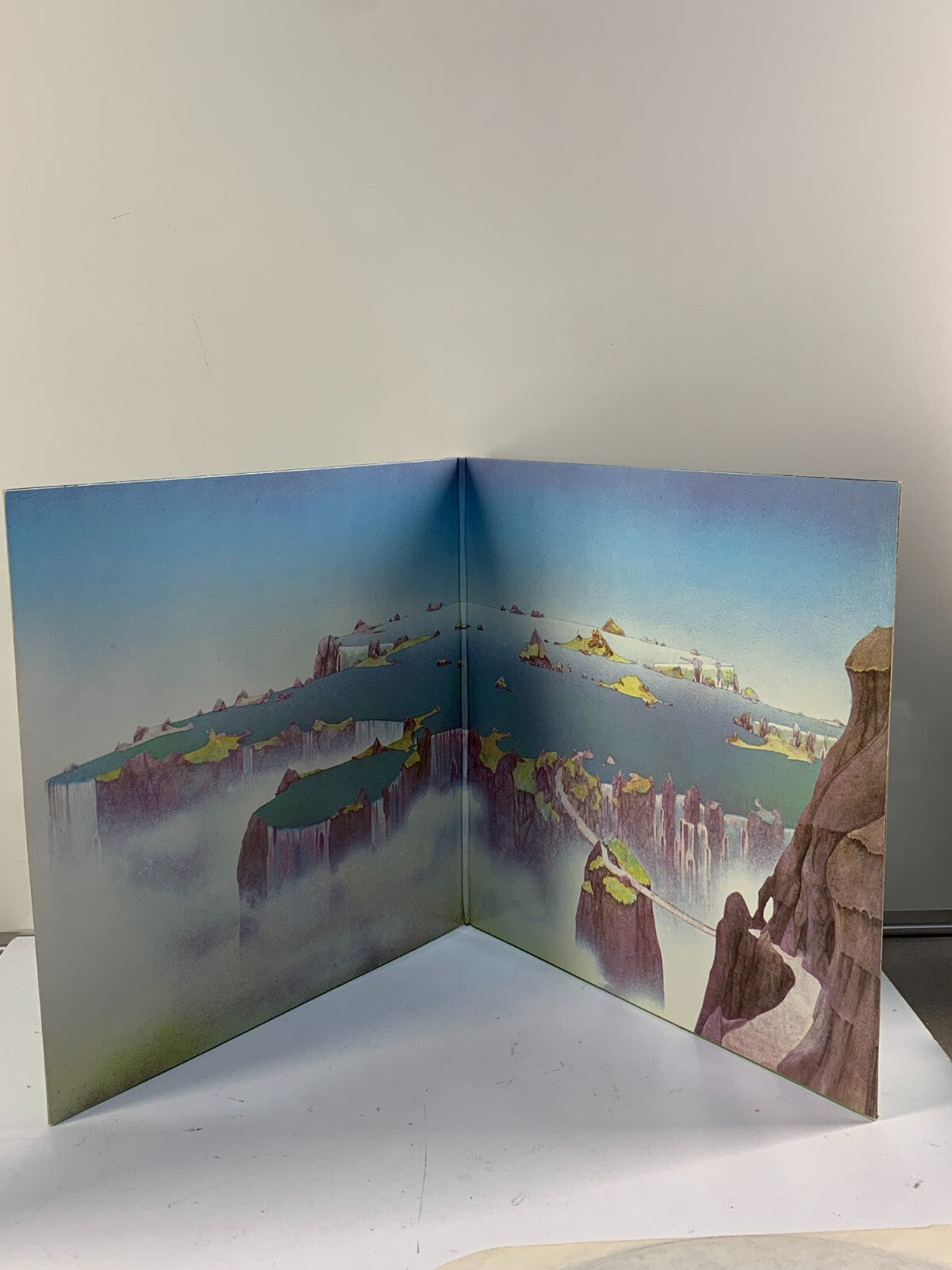 YES- "CLOSE TO THE EDGE" RARE - SD 7244-ATLANTIC RECORDS GATEFOLD ORIGINAL 1972!