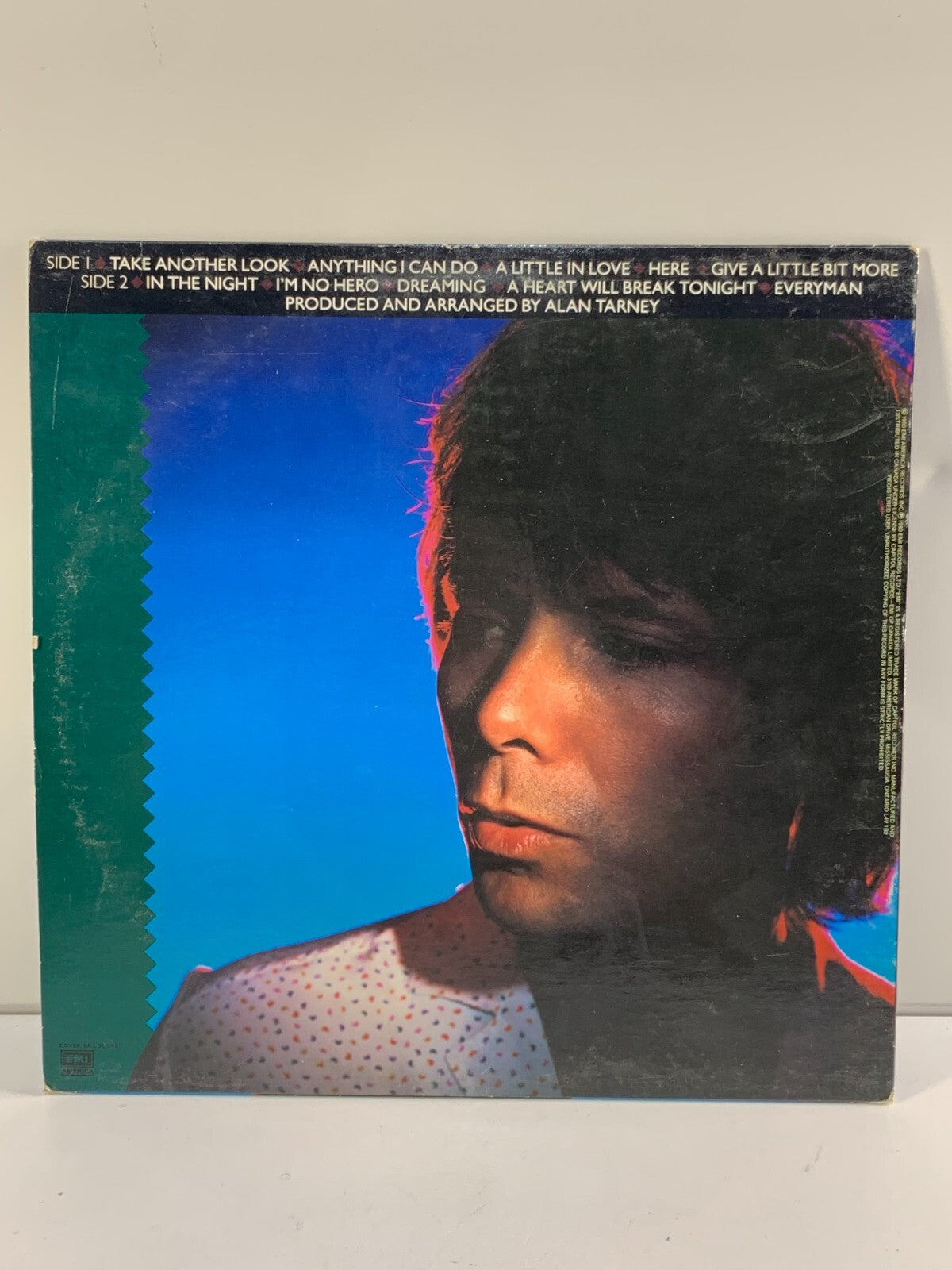 Cliff Richard - I'm No Hero - 1980 Vinyl Record LP Rock EMI Records