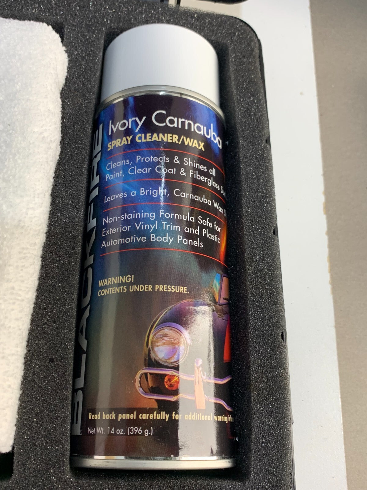 BLACKFIRE IVORY Kit with case.