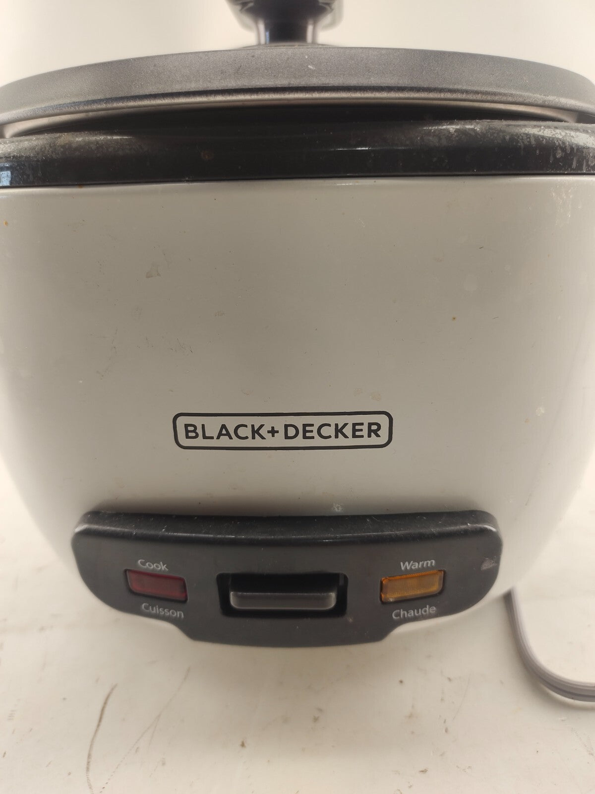 Black & Decker Rice Cooker BASE UNIT ONLY! OEM White 14 Cup Steamer