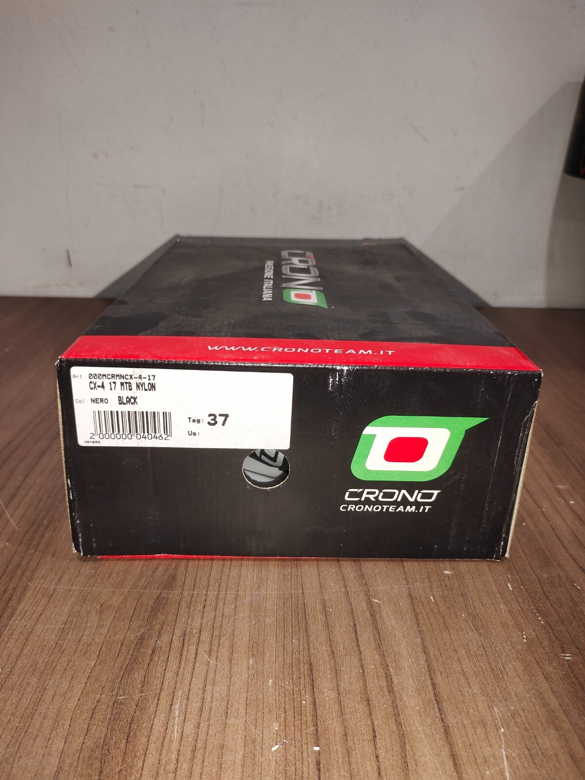 Crono CX-4 17 Mountain Bike Gravel BMX Shoes - Nero Black - Size - 37 (EUR)