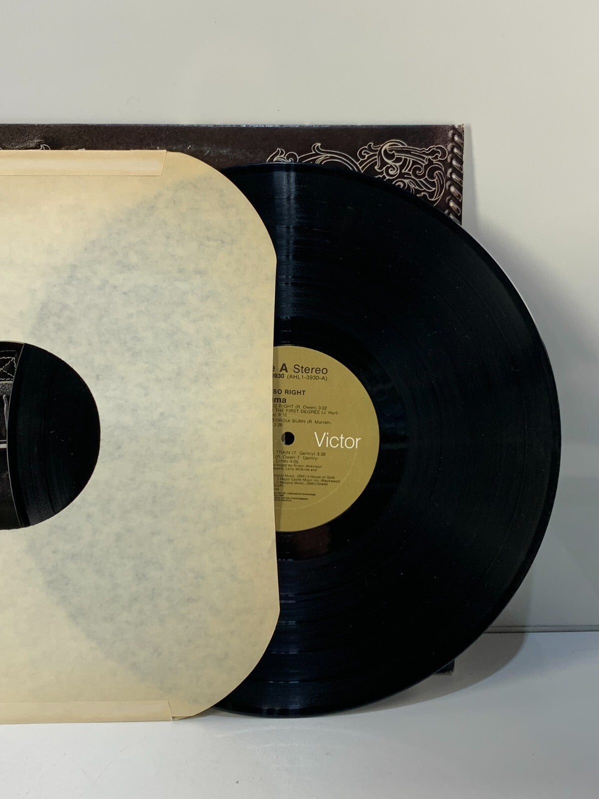 Alabama "Feels So Right" Vinyl Record LP 1981 RCA Country Album