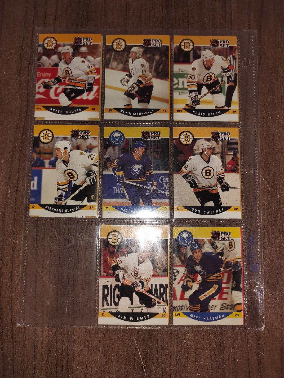 Rare Collectible NHL - Assorted Cards (Set - 5) PRO-SET - Set of 16 Cards