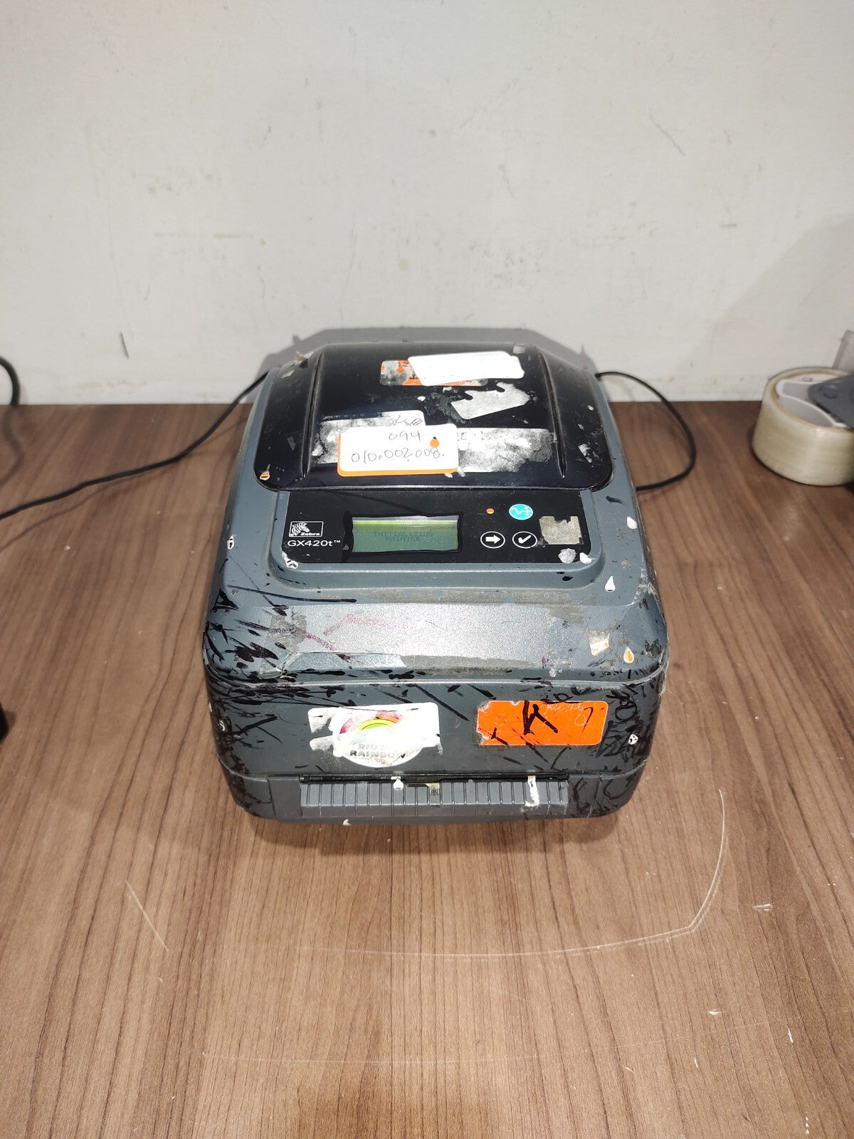 Zebra GX420t (GX42-102711-000) Thermal Label Printer USB Bluetooth-1