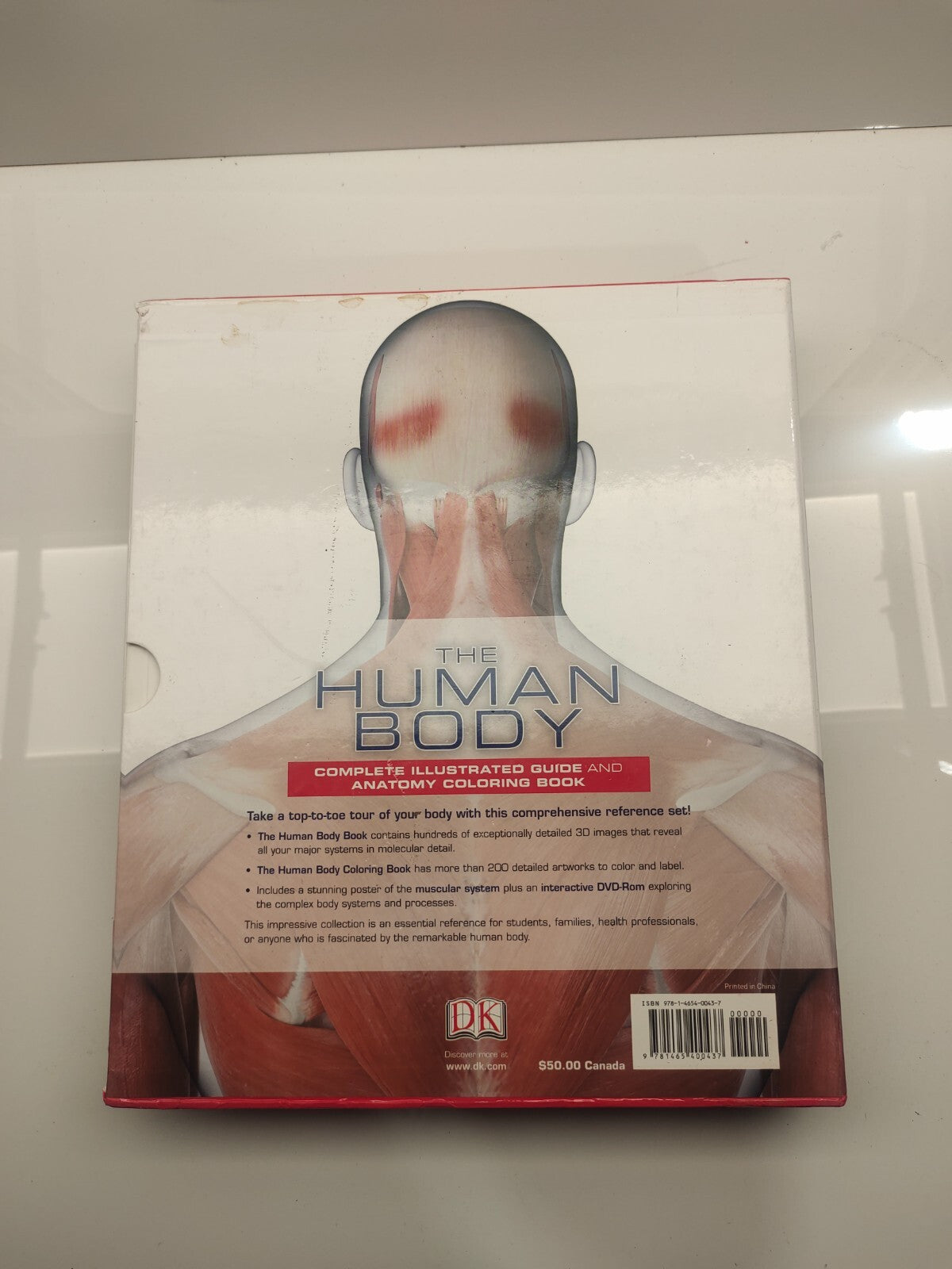 The Human Body: Complete Illustrated Guide &Anatomy Book DVD included
