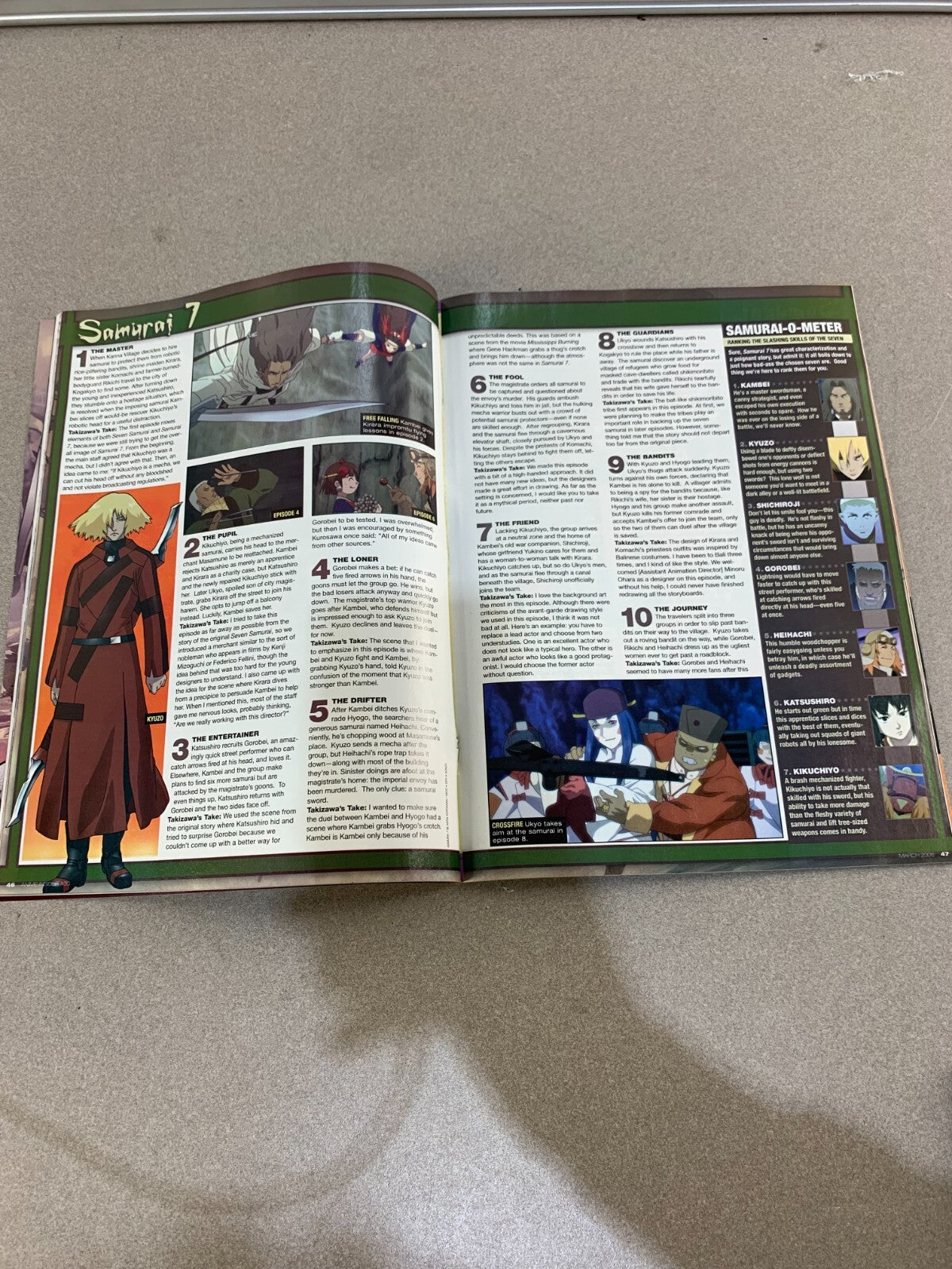 Wizard Anime Insider #30 Mar 2006 My-HiME Naruto Ghibli Samurai 7 VF Rare