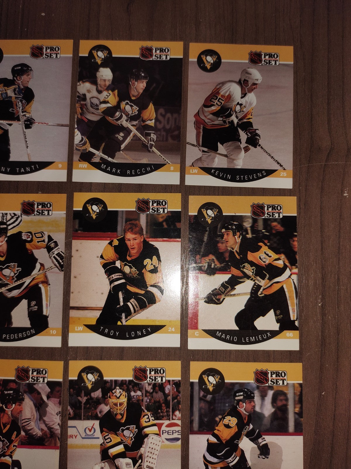 Rare Collectible NHL - Pittsburgh Penguins Cards PRO-SET - Set of 16 Cards