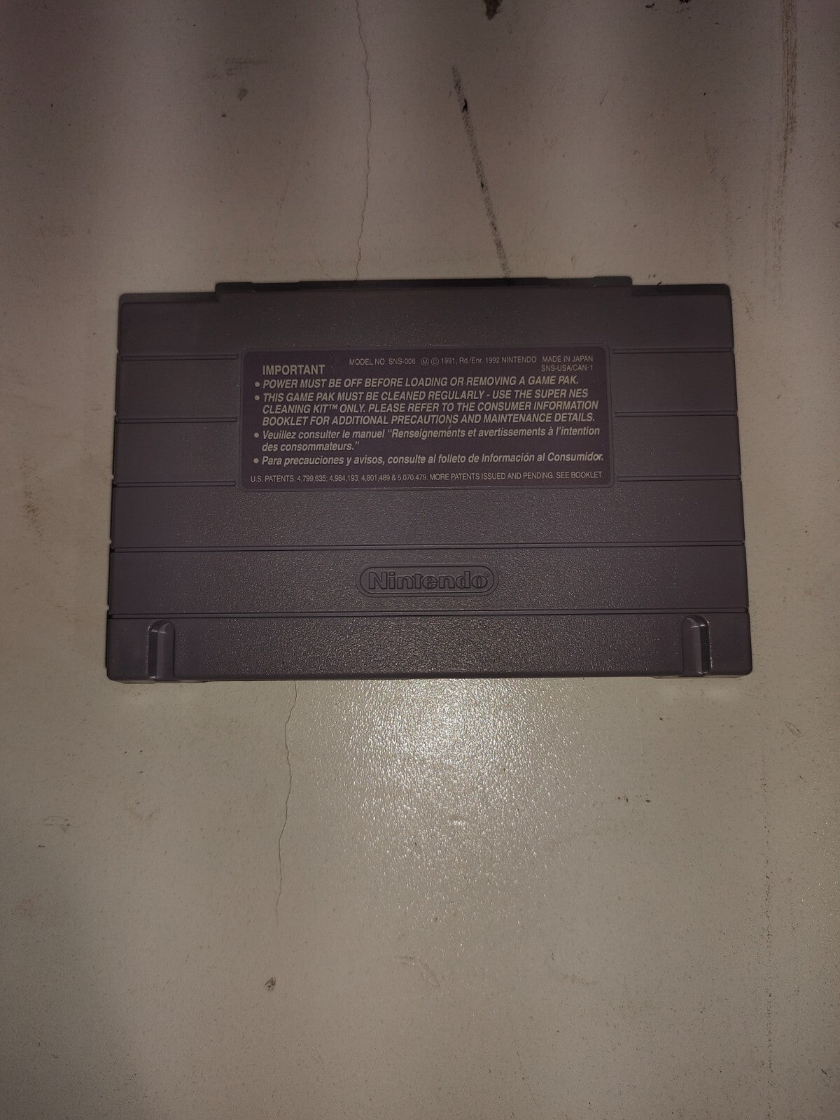 Super Mario World - Super Nintendo Authentic SNES